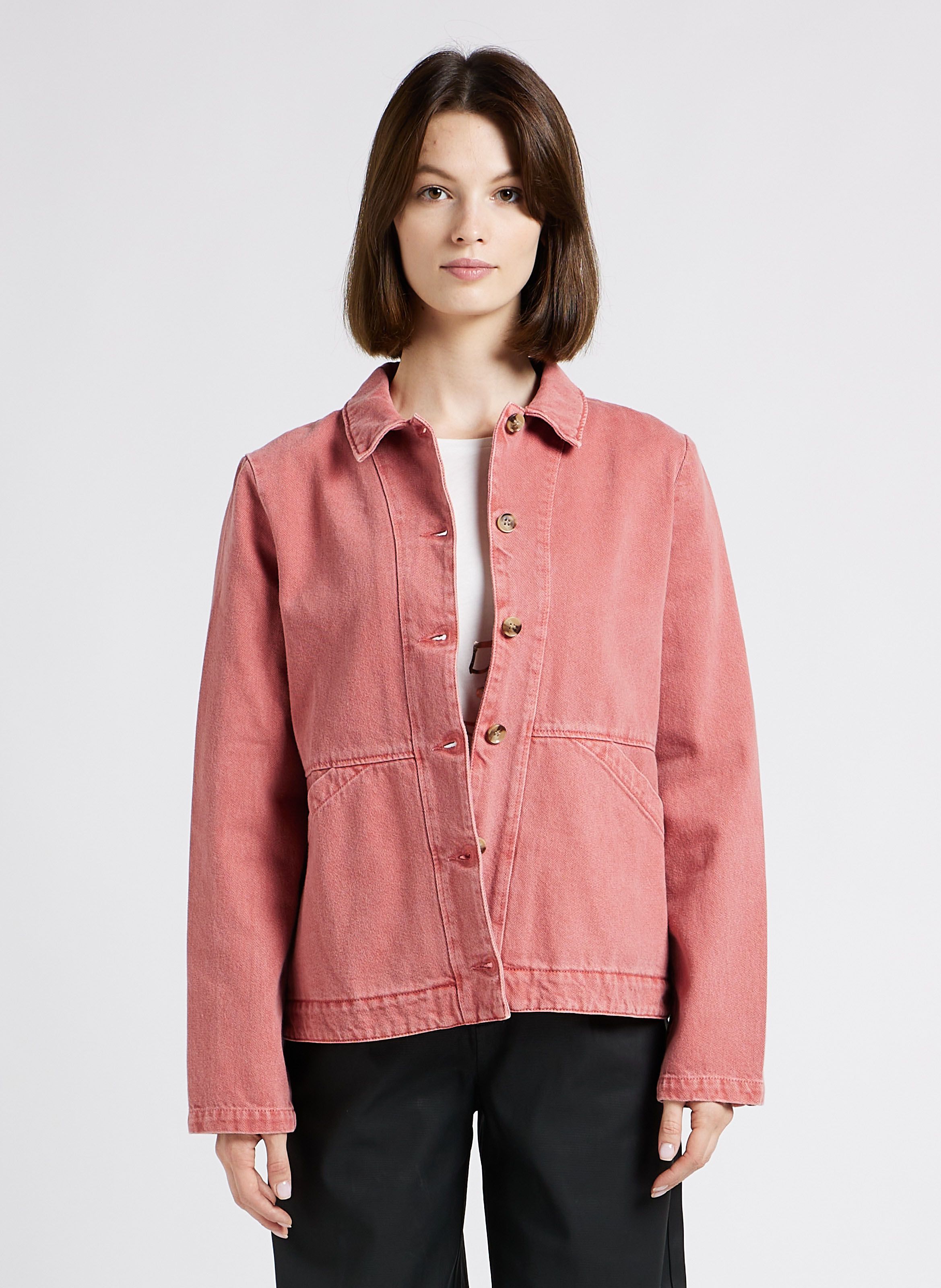 Joules pink clearance denim jacket