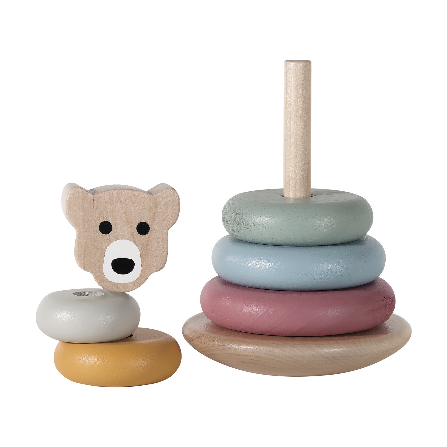 Bear stacking tower KINDSGUT Multicolored