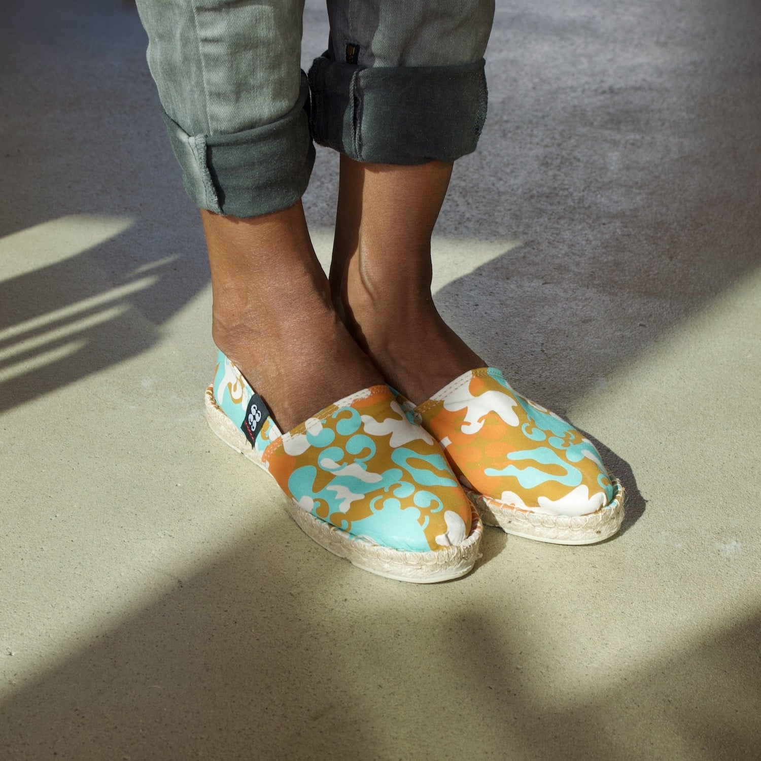 Printed espadrilles ART OF SOULE Orange