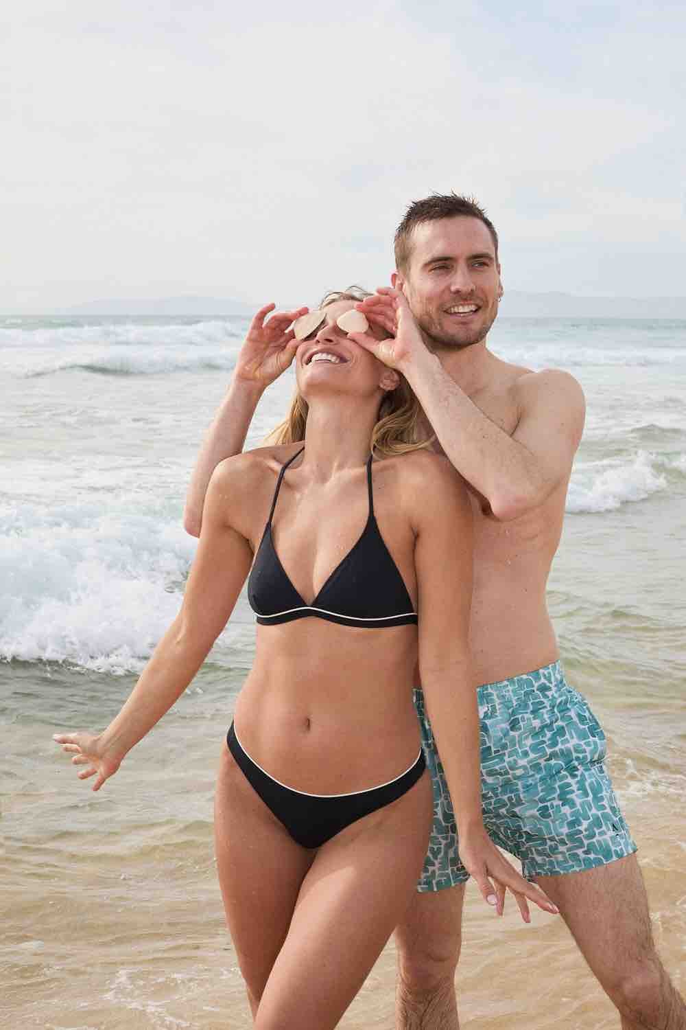 Triangle bikini top APNEE Black