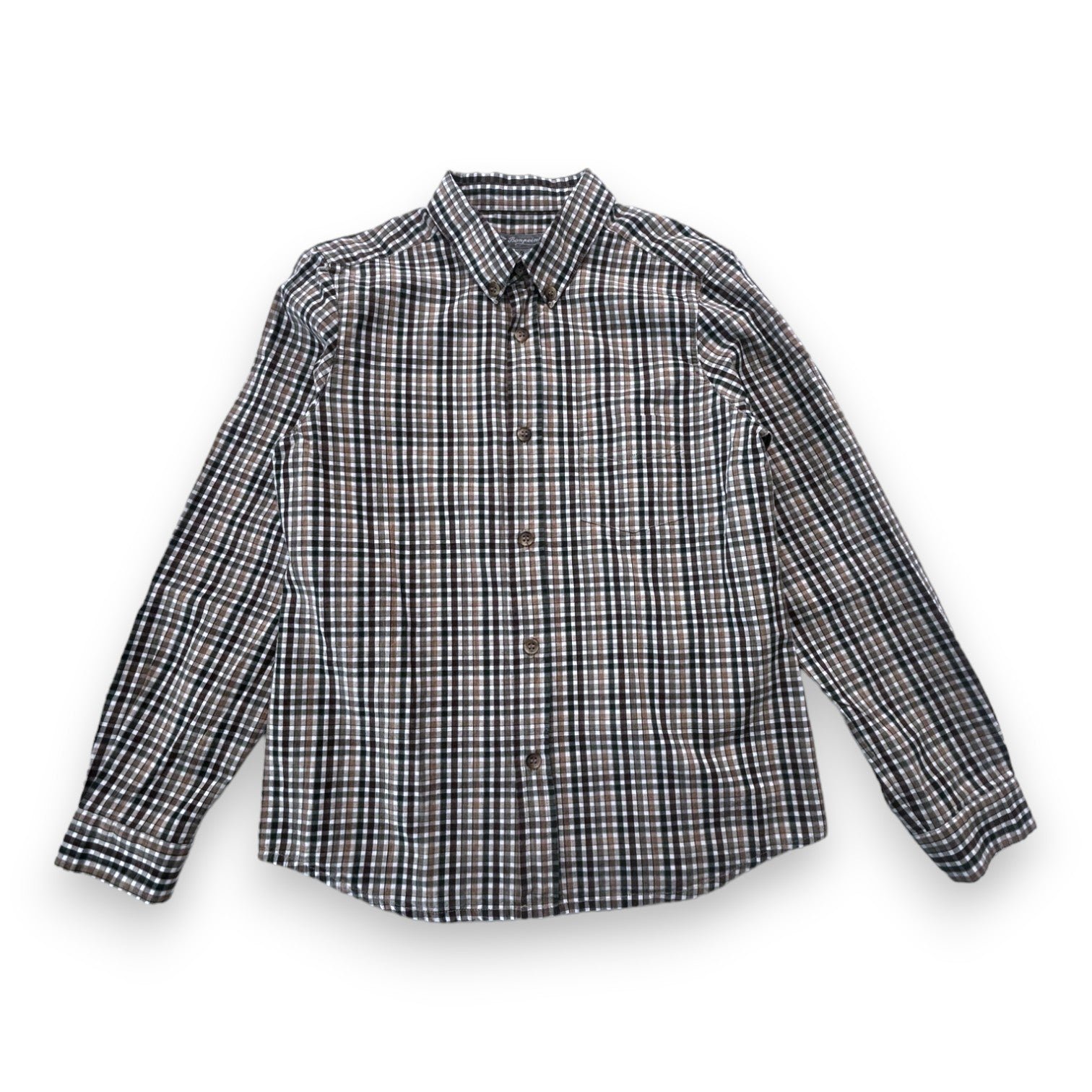 Brown child's shirt - 8 years BONPOINT - Seconde Main Brown