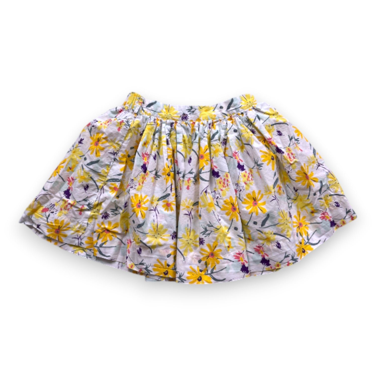 Yellow children's skirt - 6 years PETIT BATEAU - Seconde Main Yellow