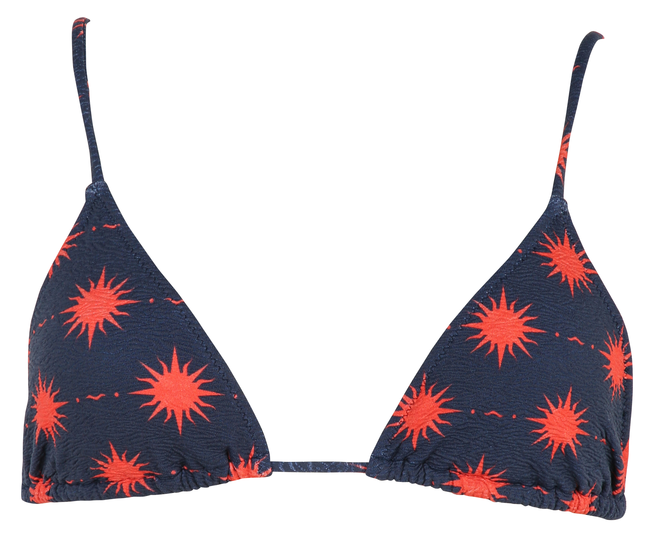 Haut de maillot de bain triangle imprimé ROBIN COLLECTION Multicolore