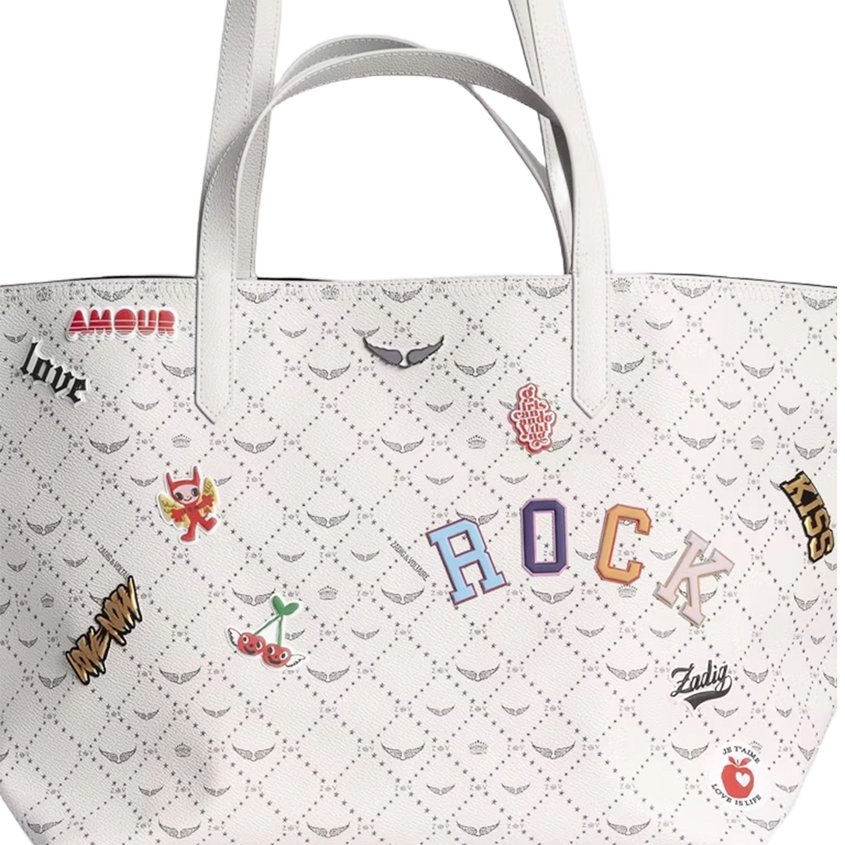 Tote bag ZADIG&VOLTAIRE White