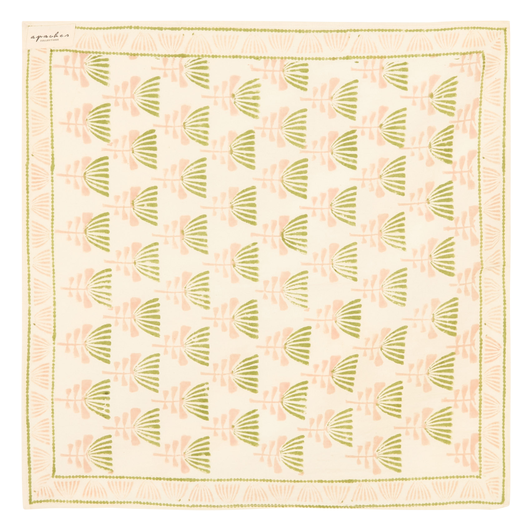 Cotton floaty scarf APACHES COLLECTIONS Beige