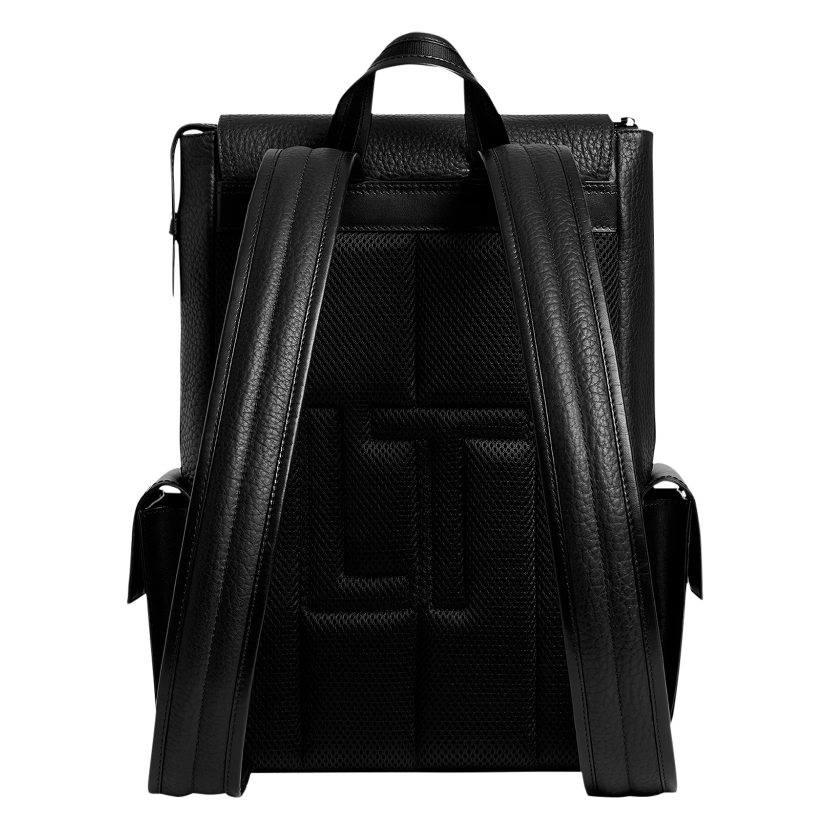 Leather backpack LE TANNEUR Black