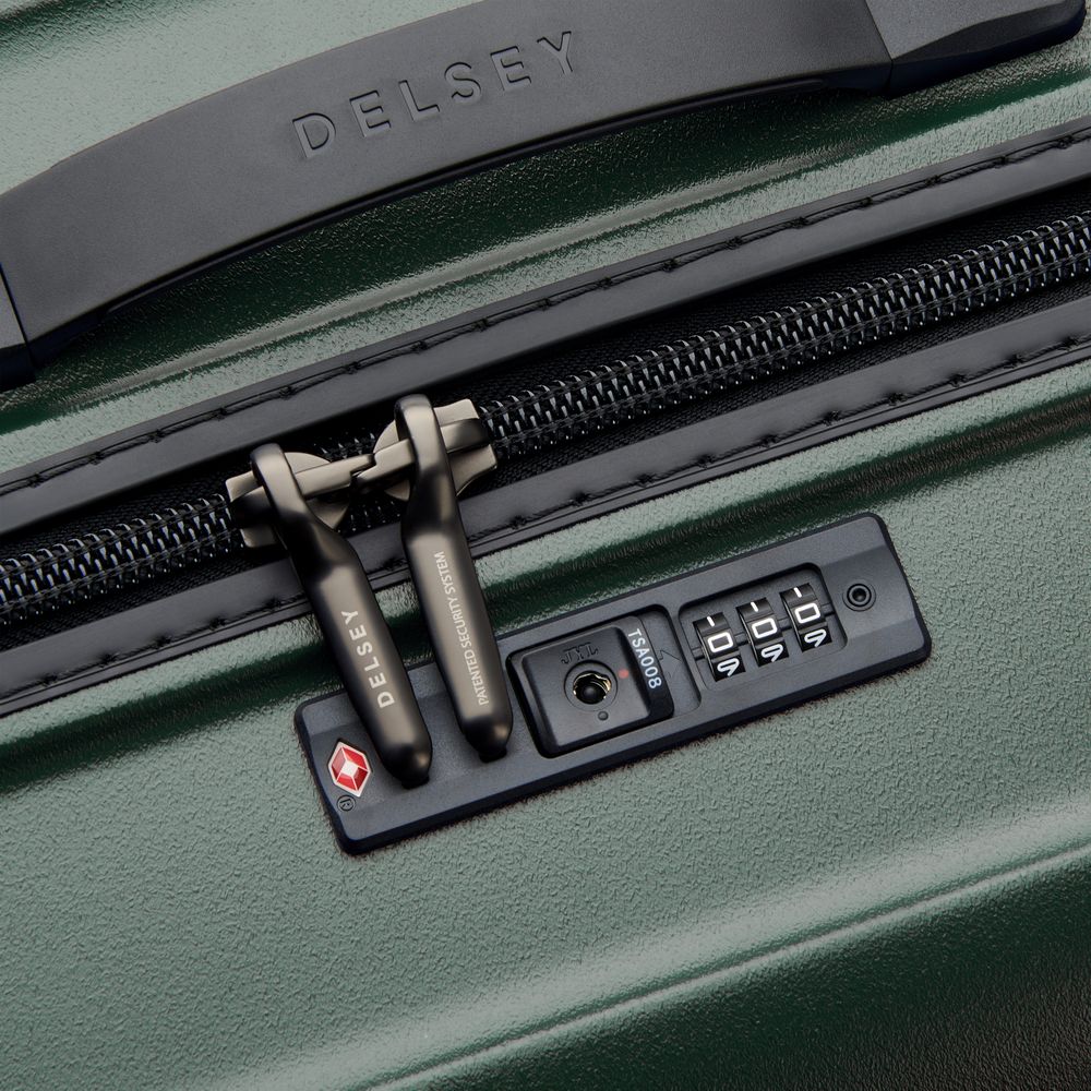 Valise soute rigide DELSEY PARIS Vert