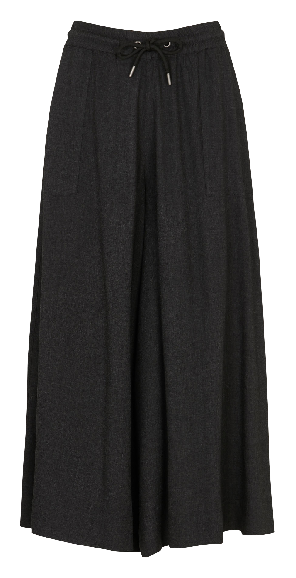 Pantalon jupe-culotte en flanelle HUMILITY Argent