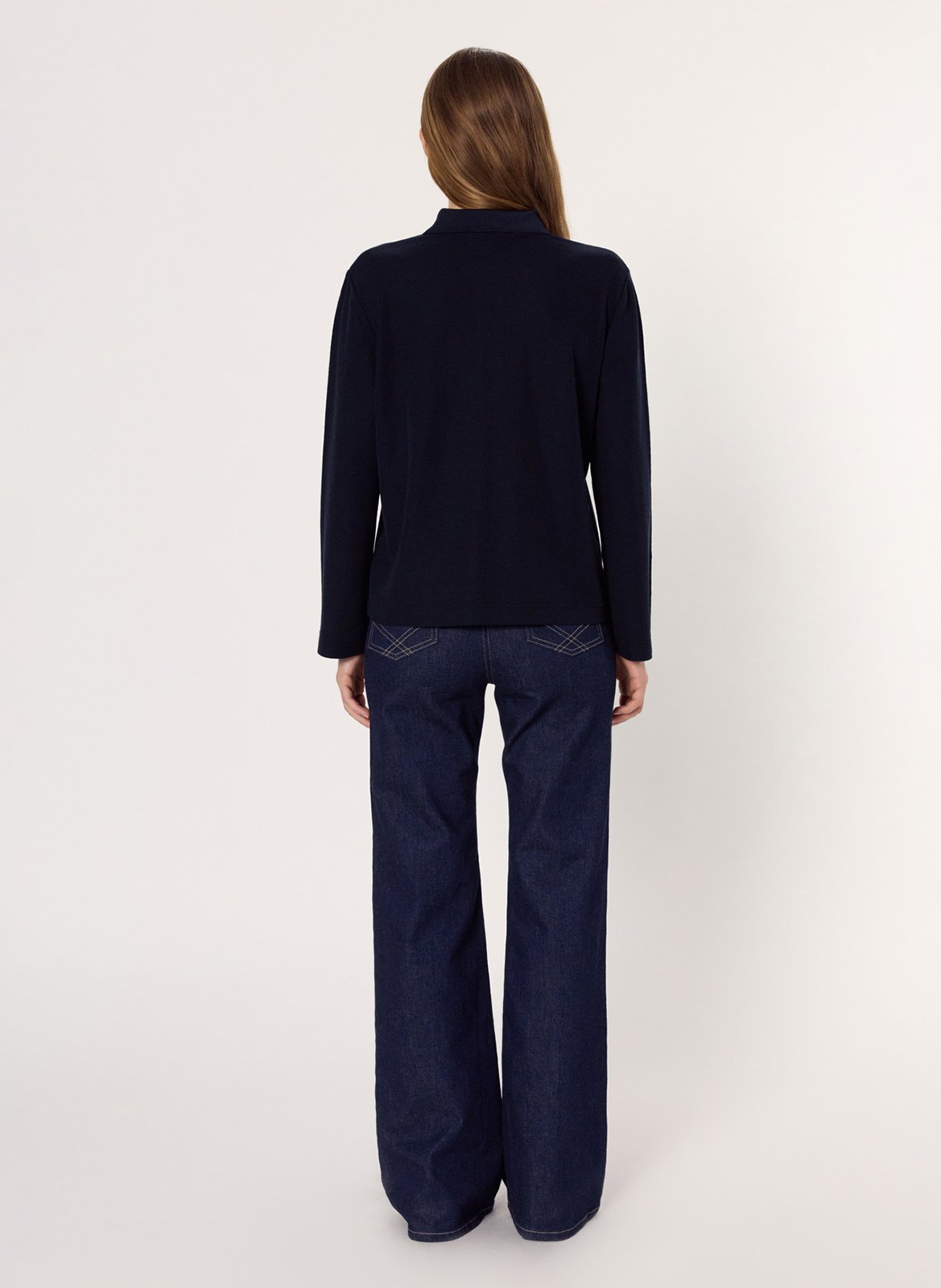 Polo en laine GERARD DAREL Bleu