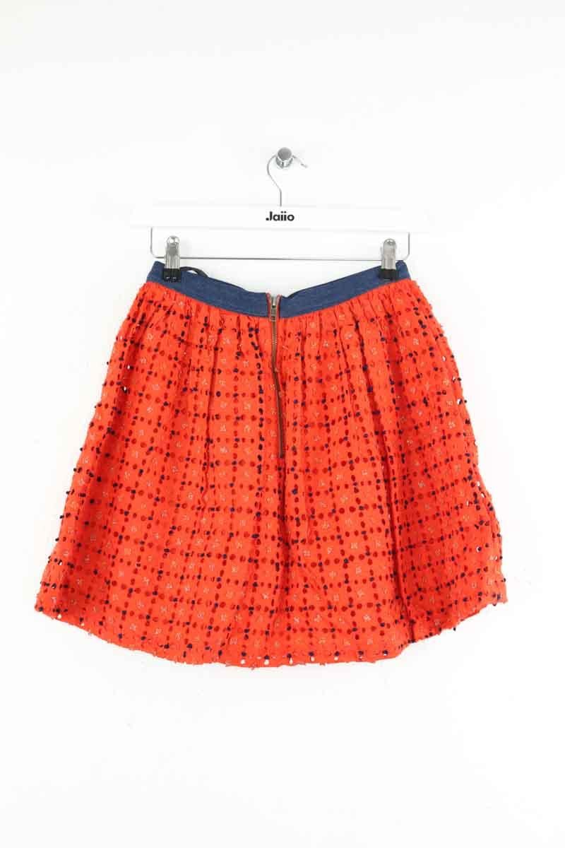 Cotton mini skirt Manoush - Seconde Main Red