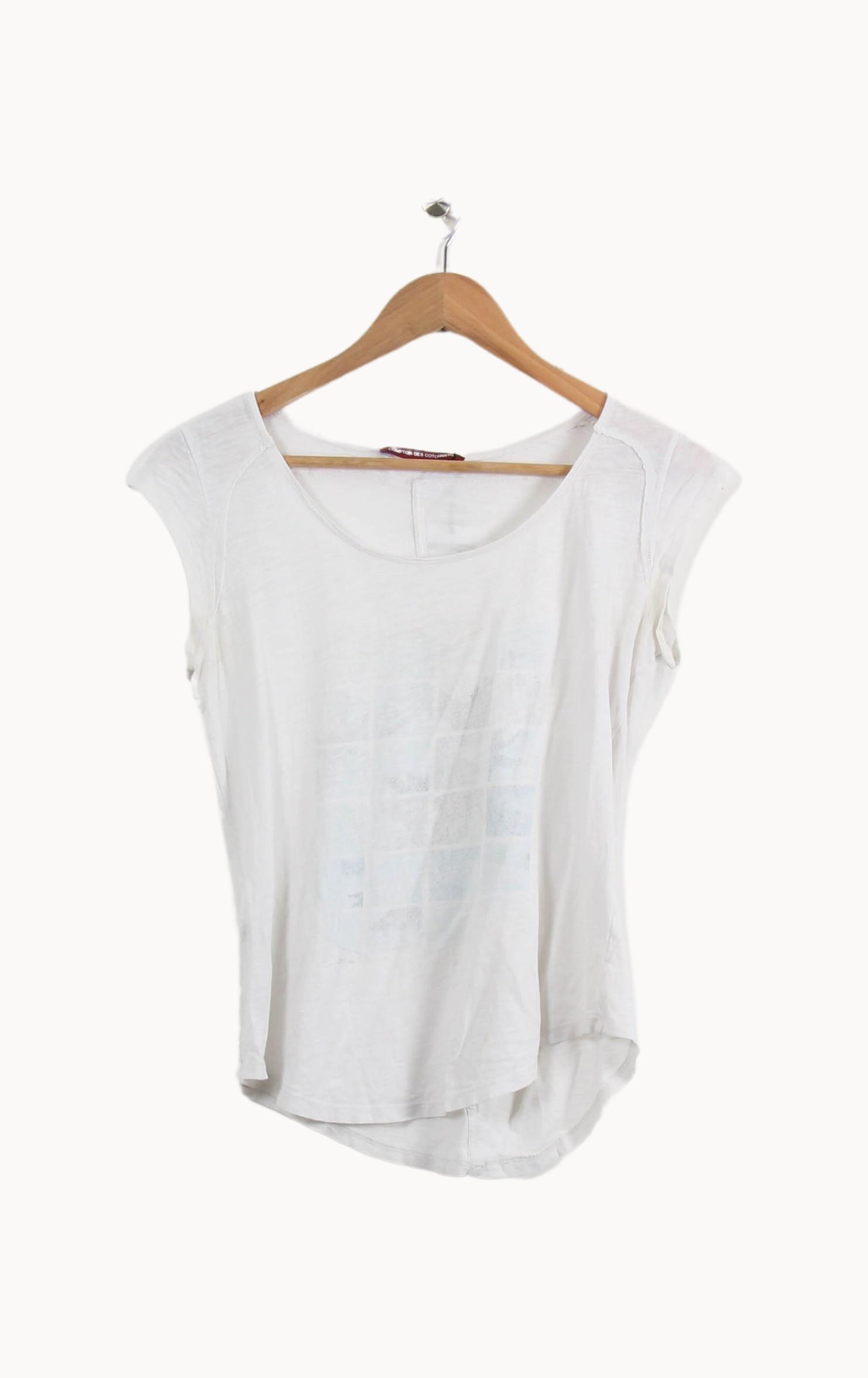 Tommy Badge T-shirt COMPTOIR DES COTONNIERS - Seconde main White