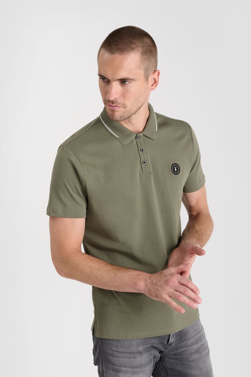 Polo shirt LE TEMPS DES CERISES Khaki