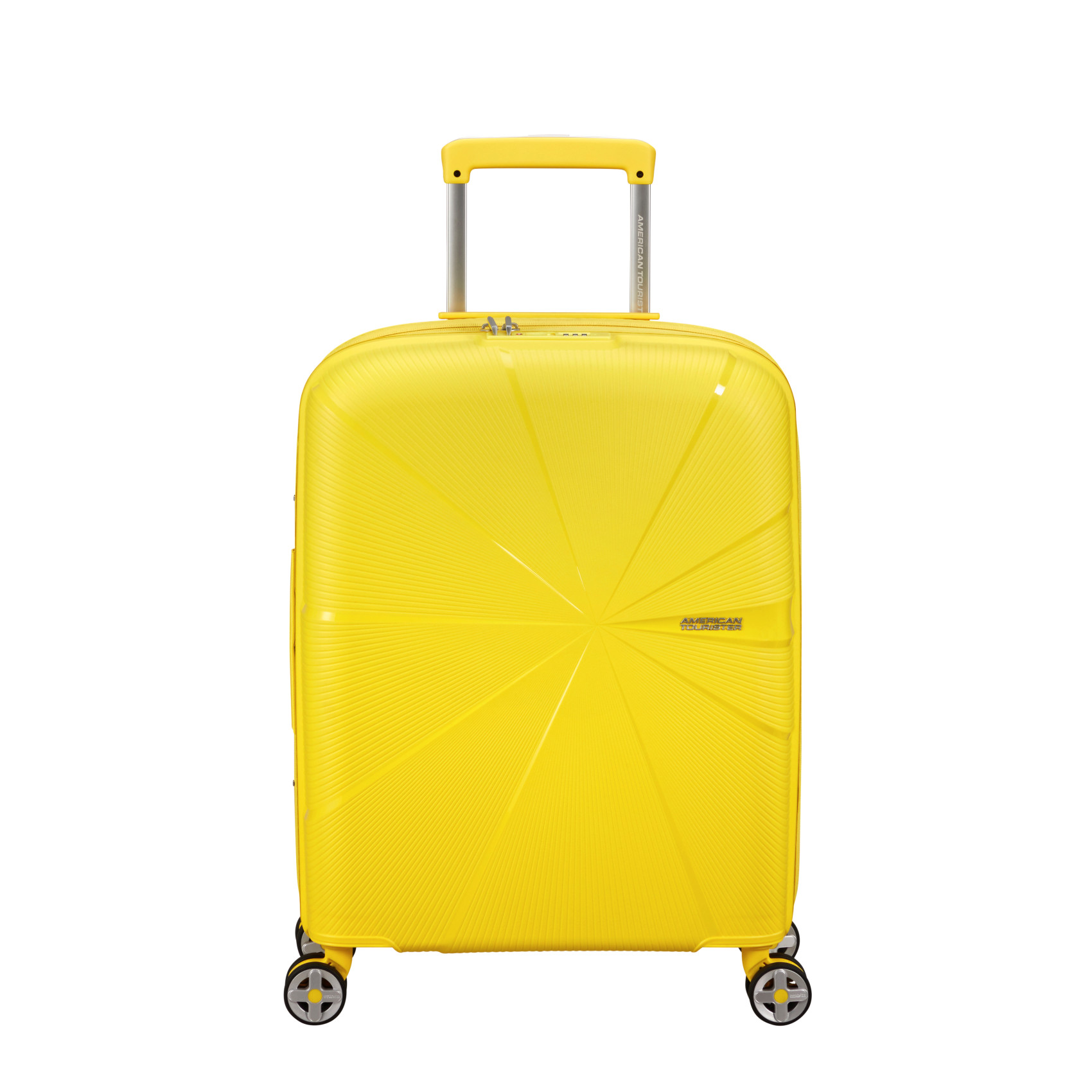 Starvibe 4-wheel cabin suitcase size S Yellow