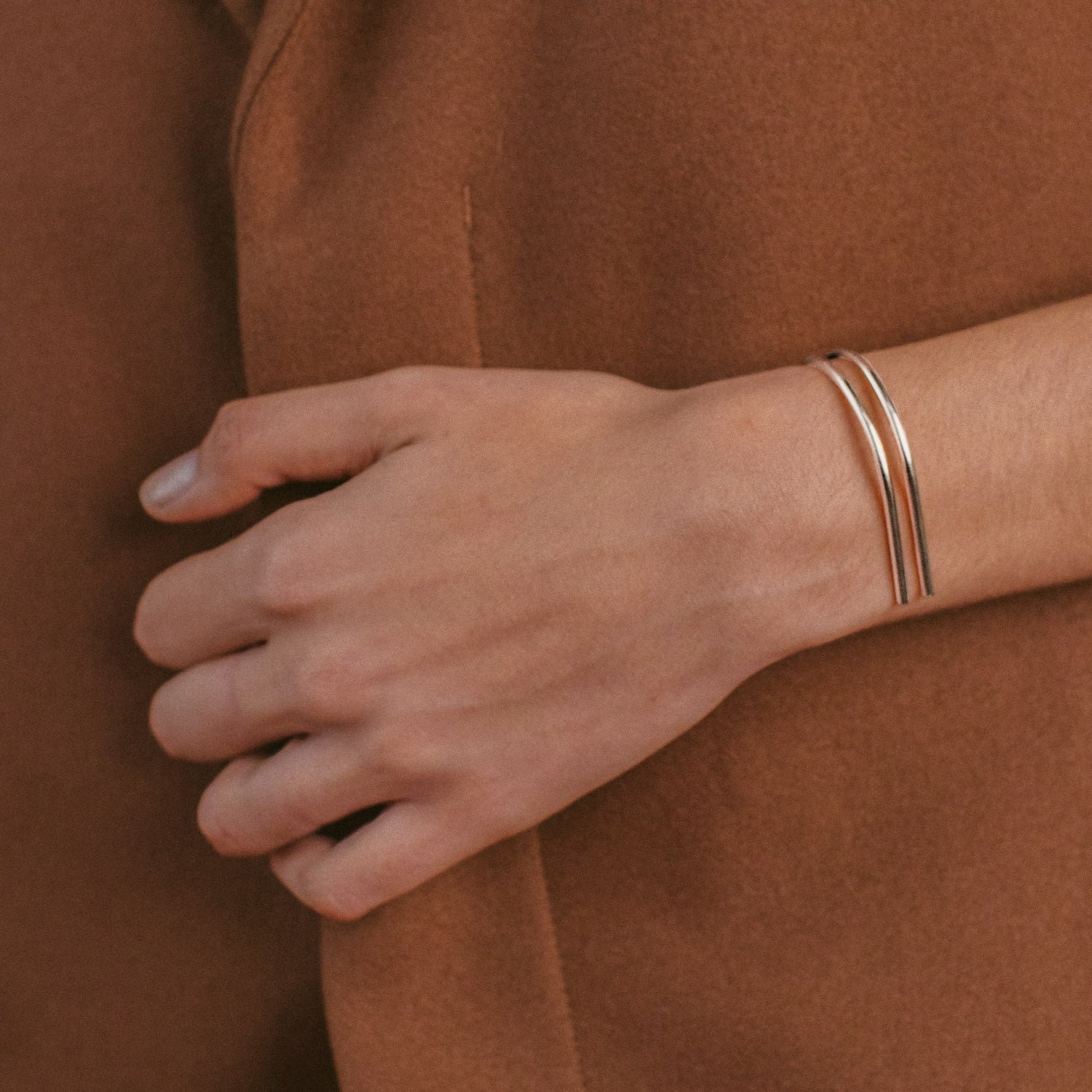 Bracelet réversible, vermeil MAYRENA Argent