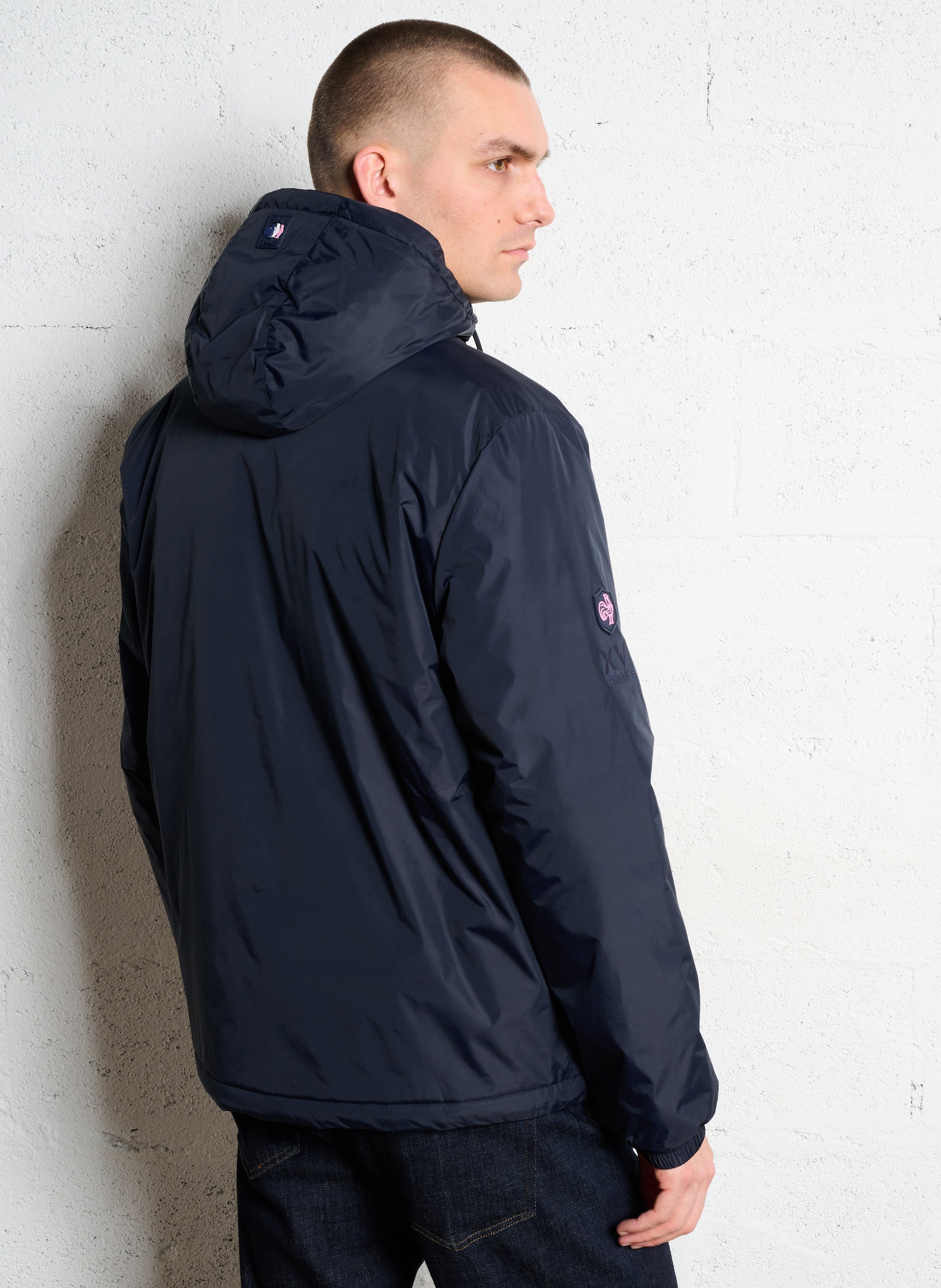 Coupe vent à capuche EDEN PARK Bleu