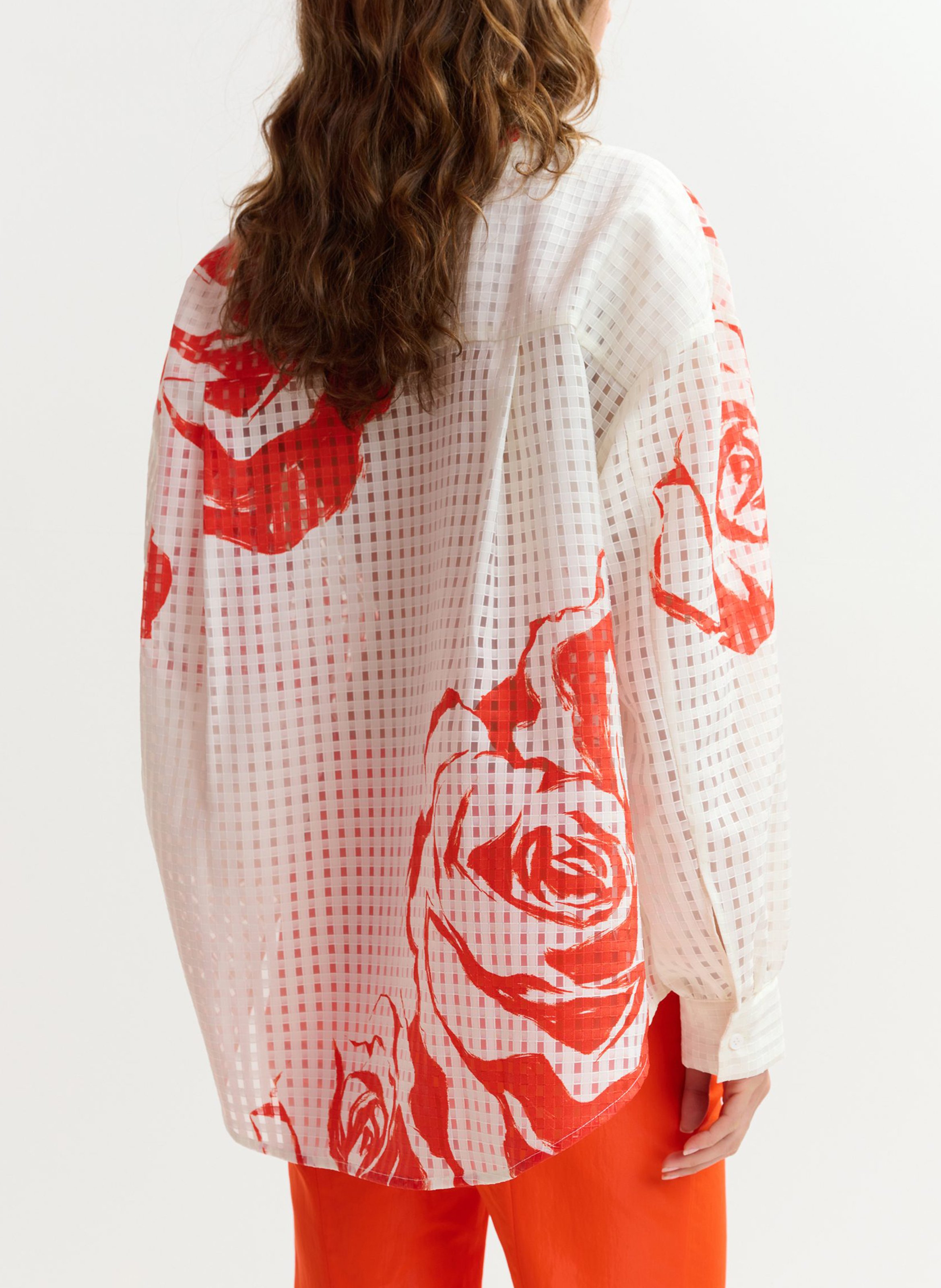 Chemise col classique imprimée ESSENTIEL ANTWERP White