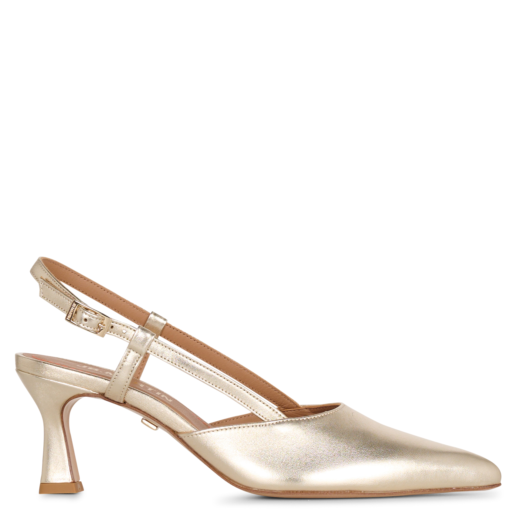 Alice heeled leather sandals JB MARTIN Golden