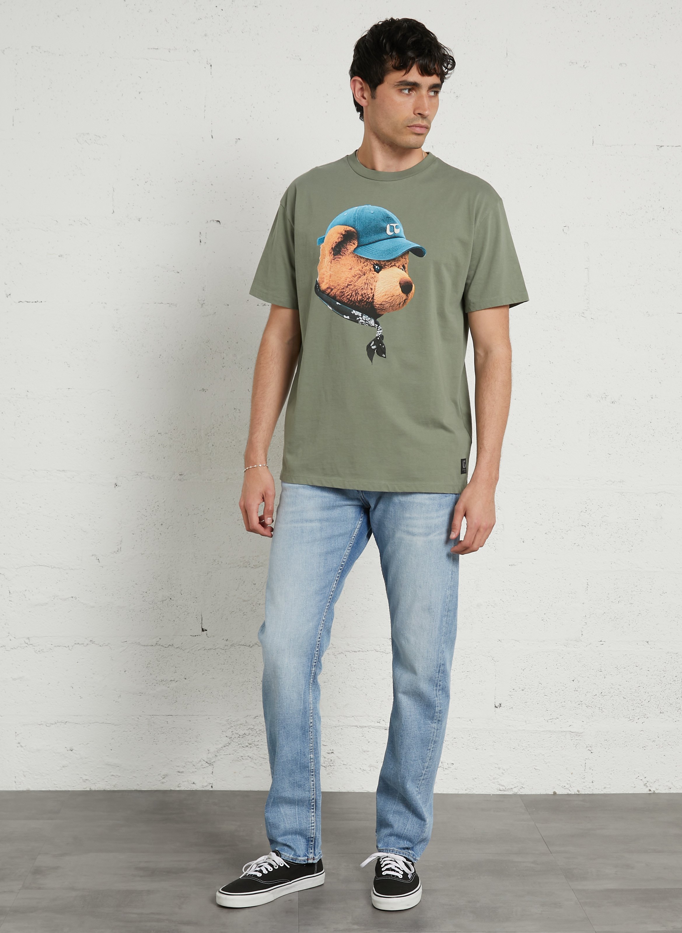 Vest met print  LE TEMPS DES CERISES Wit