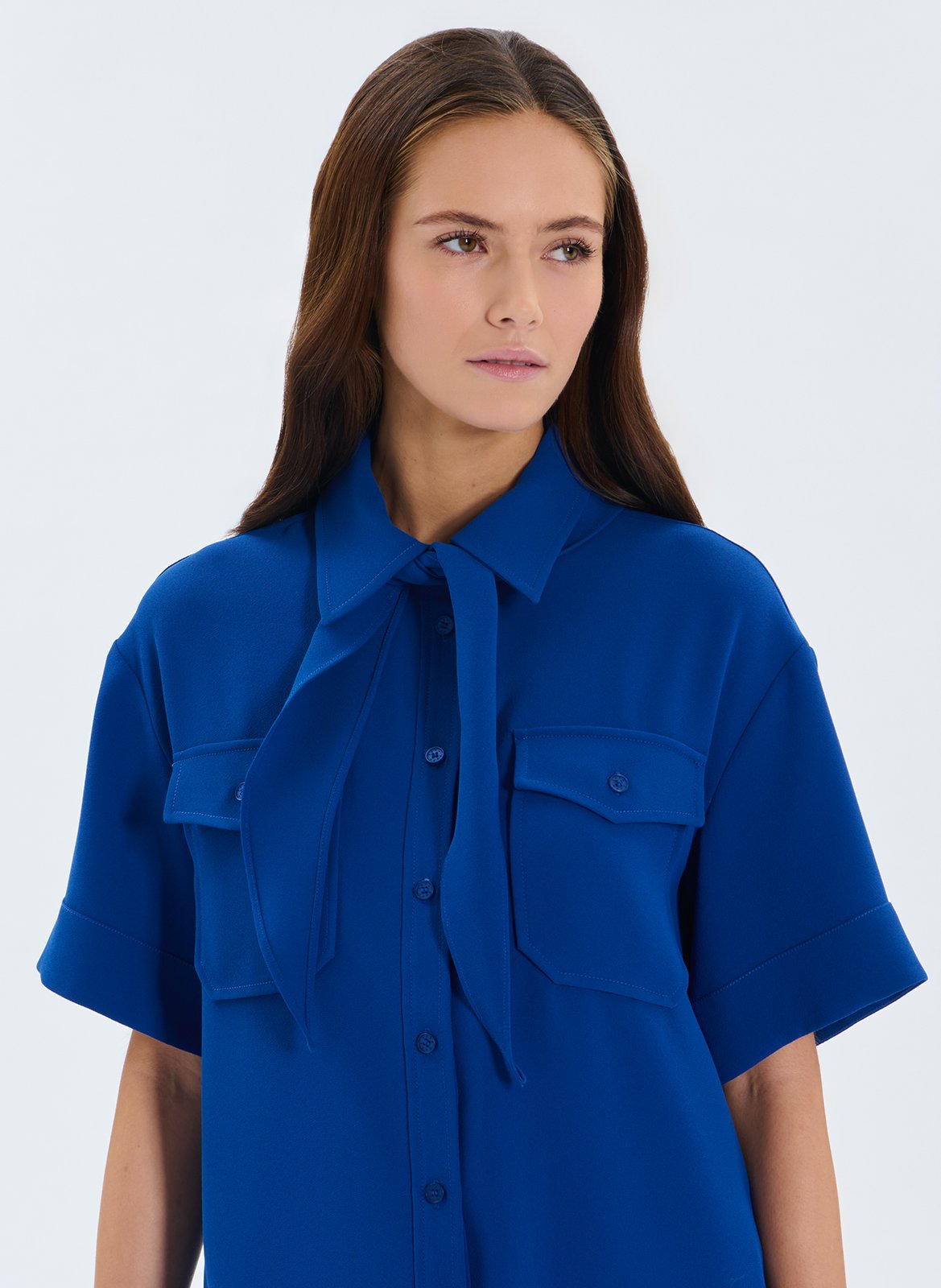 Chemise col classique ZAPA Blue