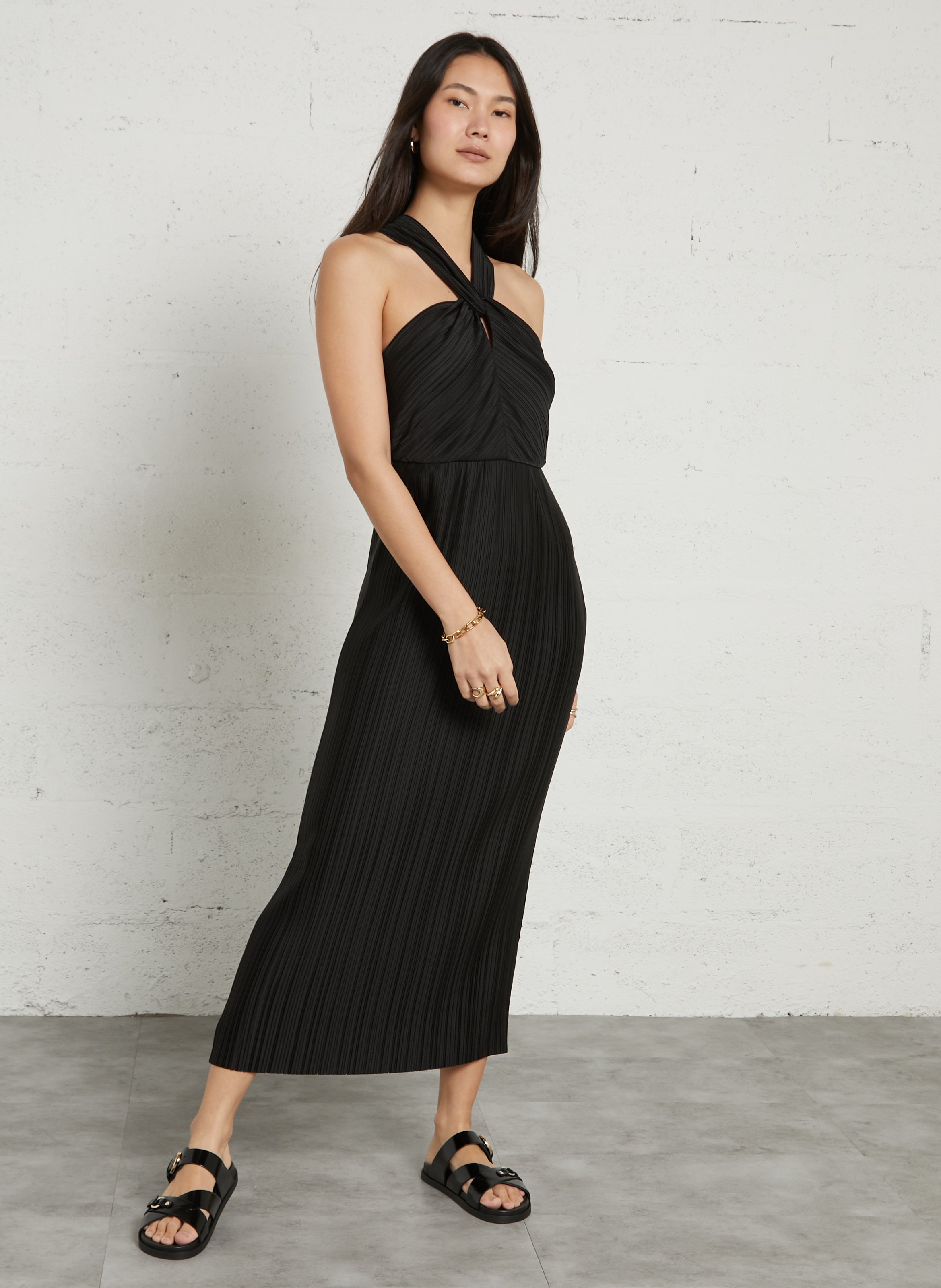 Long strapless dress MAISON 123 Black