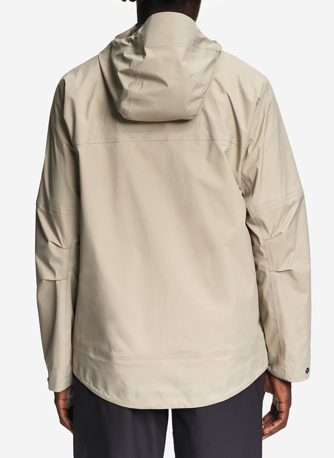 Solid hooded parka coat AIGLE Beige