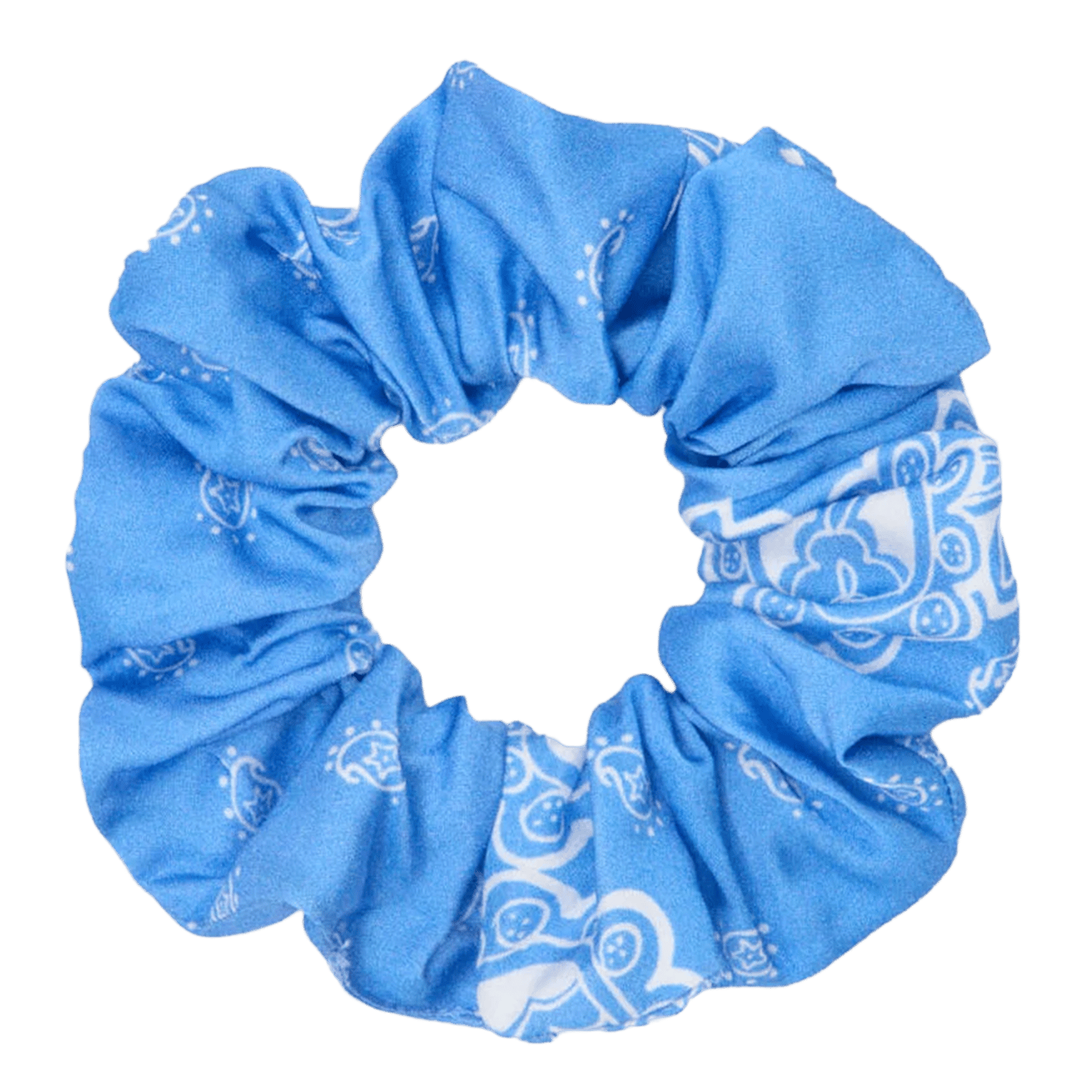 Scrunchie met opdruk MAJE Blauw