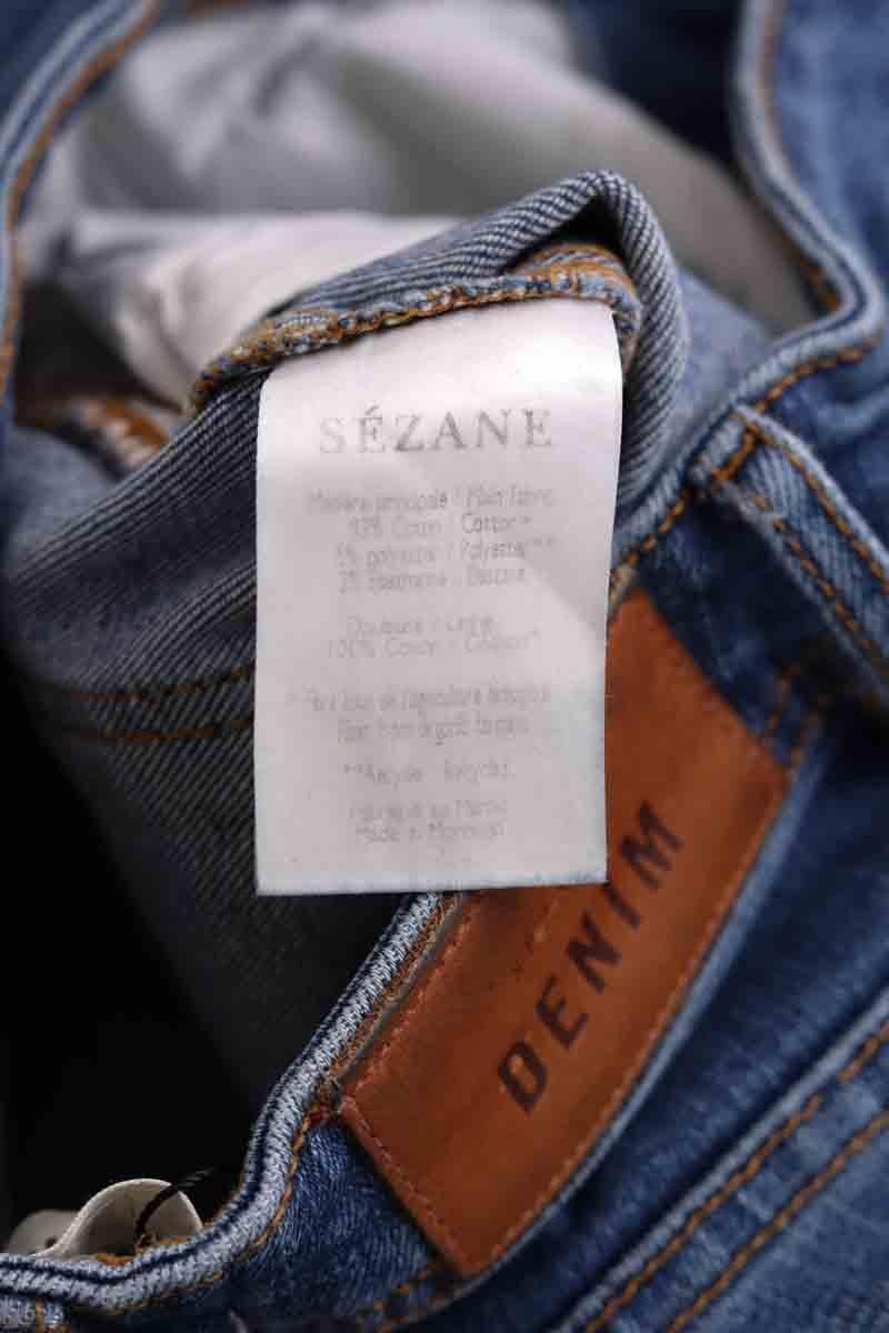 Slim-fit jeans SEZANE - Seconde main Blue
