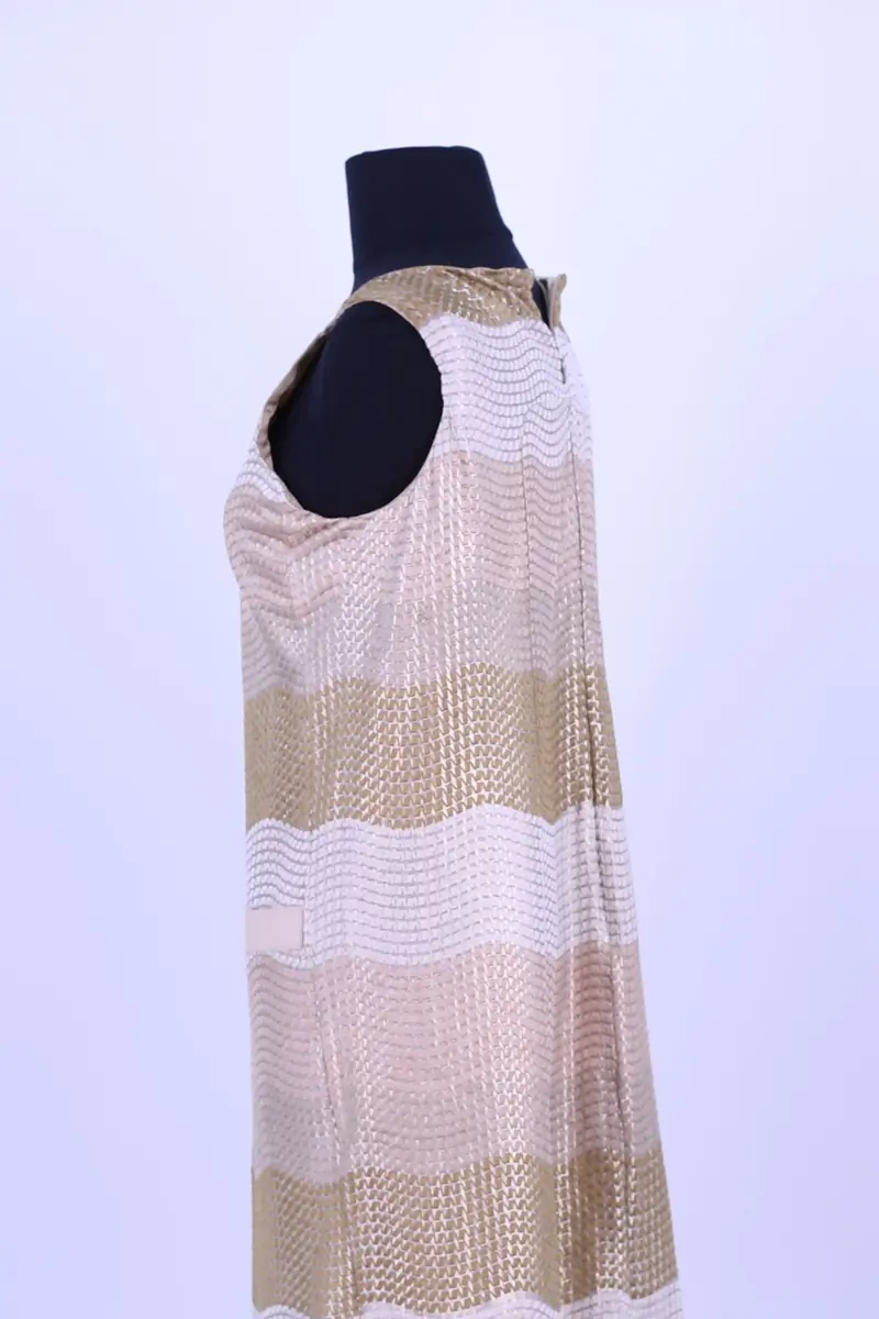 Dress TARA JARMON - Seconde Main Golden