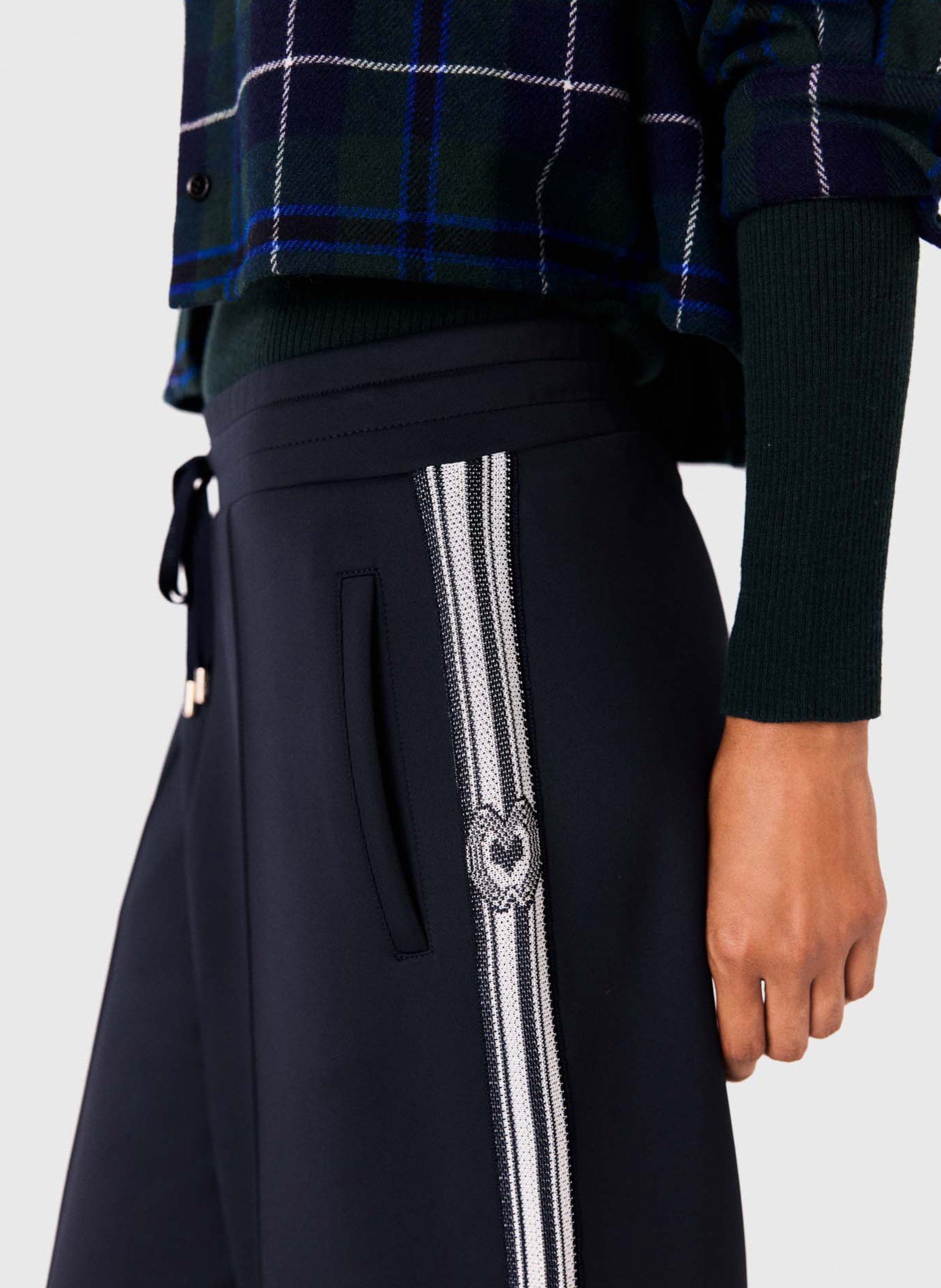 Jogging large MAJE Bleu
