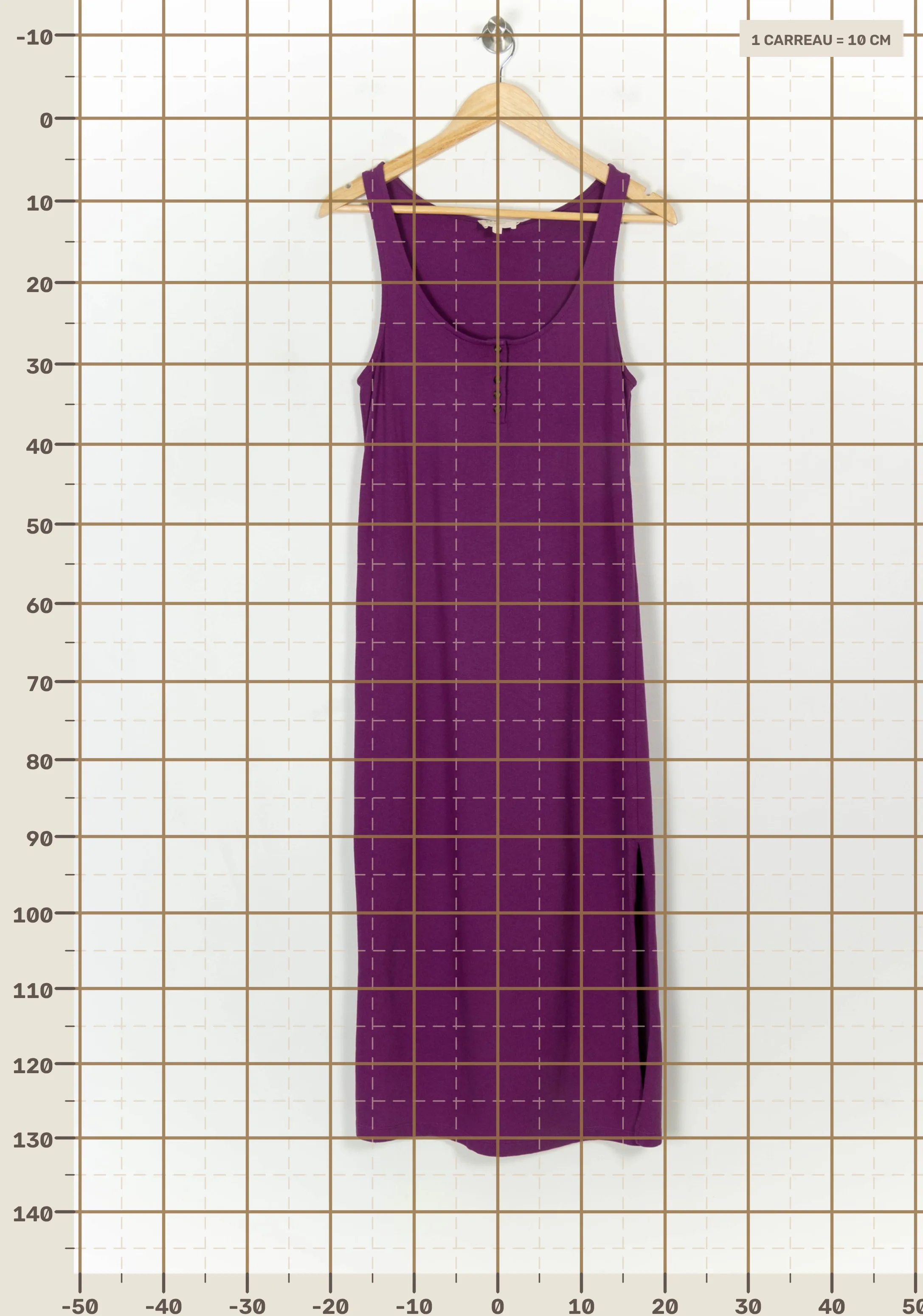 Long dress SEZANE - Seconde main Purple