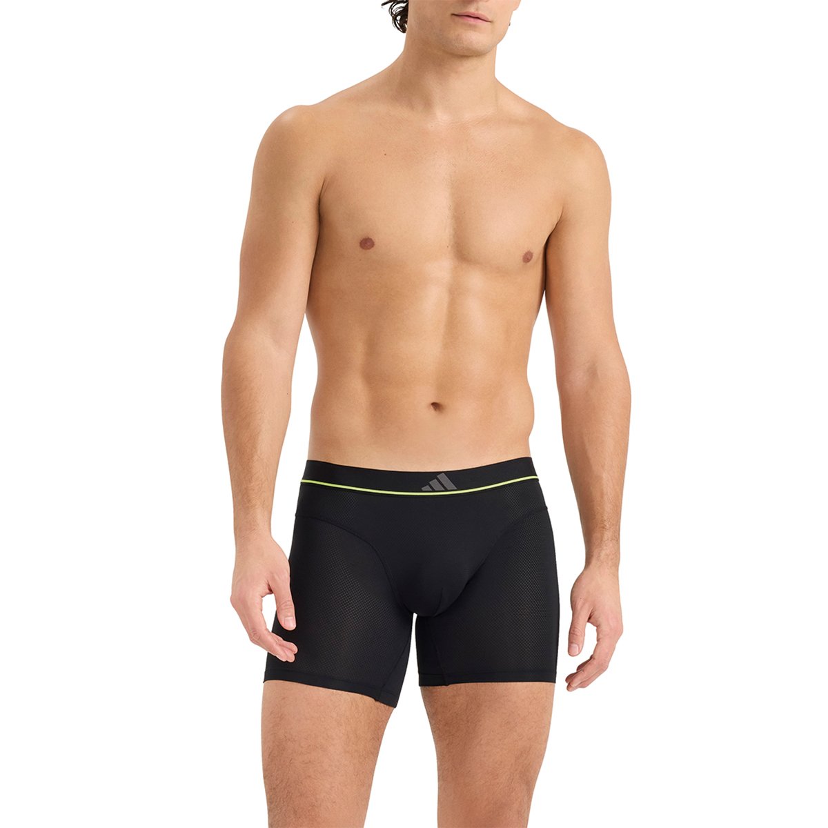 Pack of 2 long boxer briefs ADIDAS UNDERWEAR Multicolored