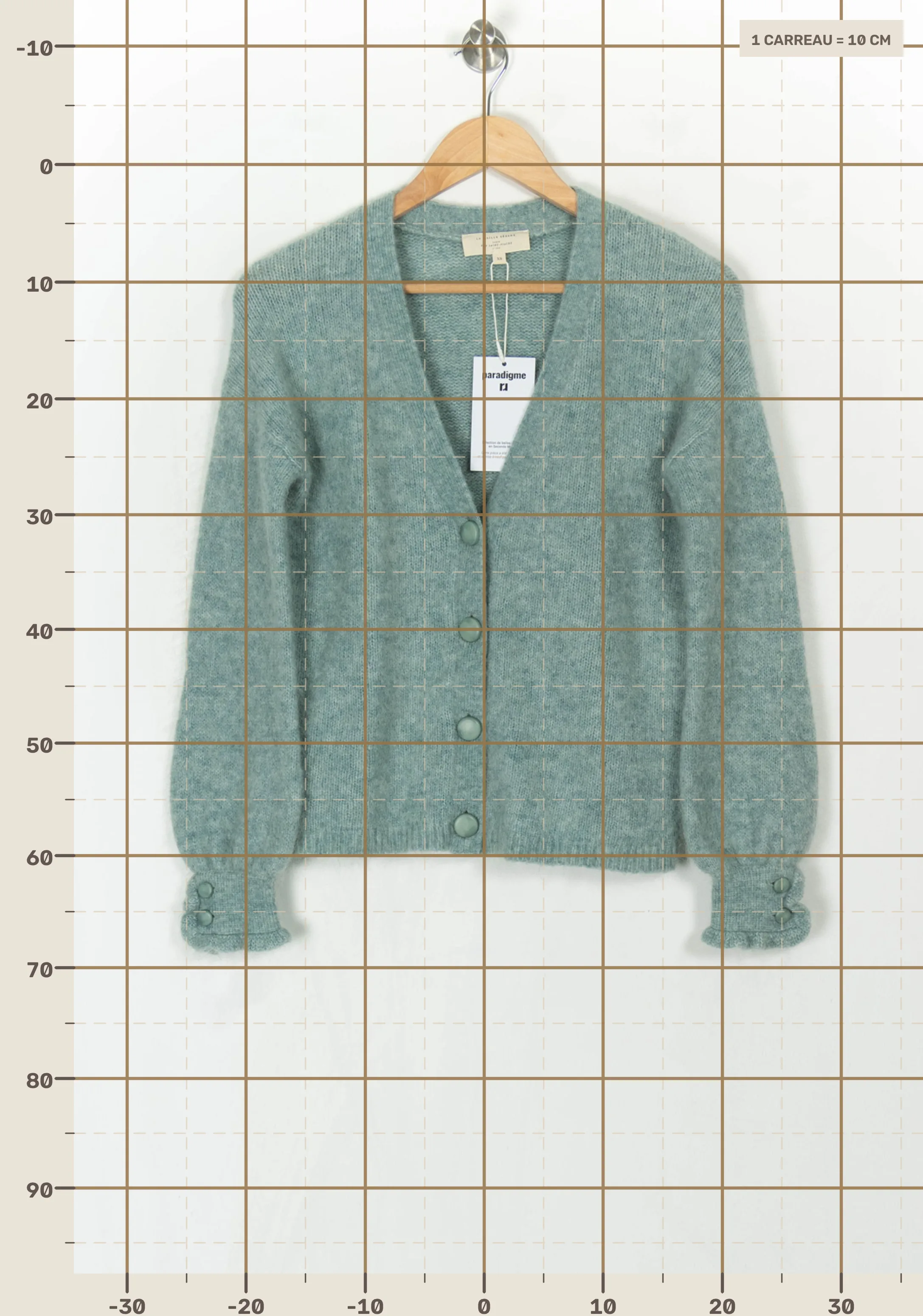 Cardigan SEZANE - Seconde main Bleu