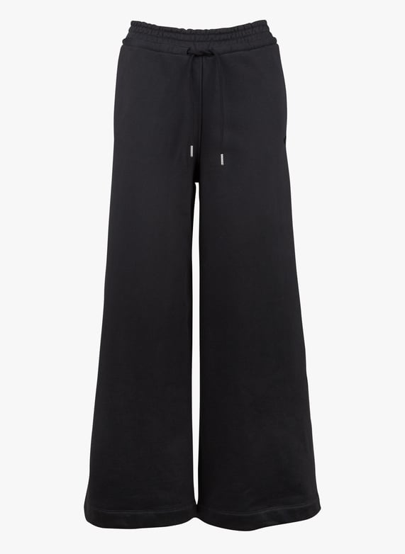 Pantaloni Larghi In Cotone Black Adidas Donna HC7080 BLACK BLACK Place des Tendances Italia
