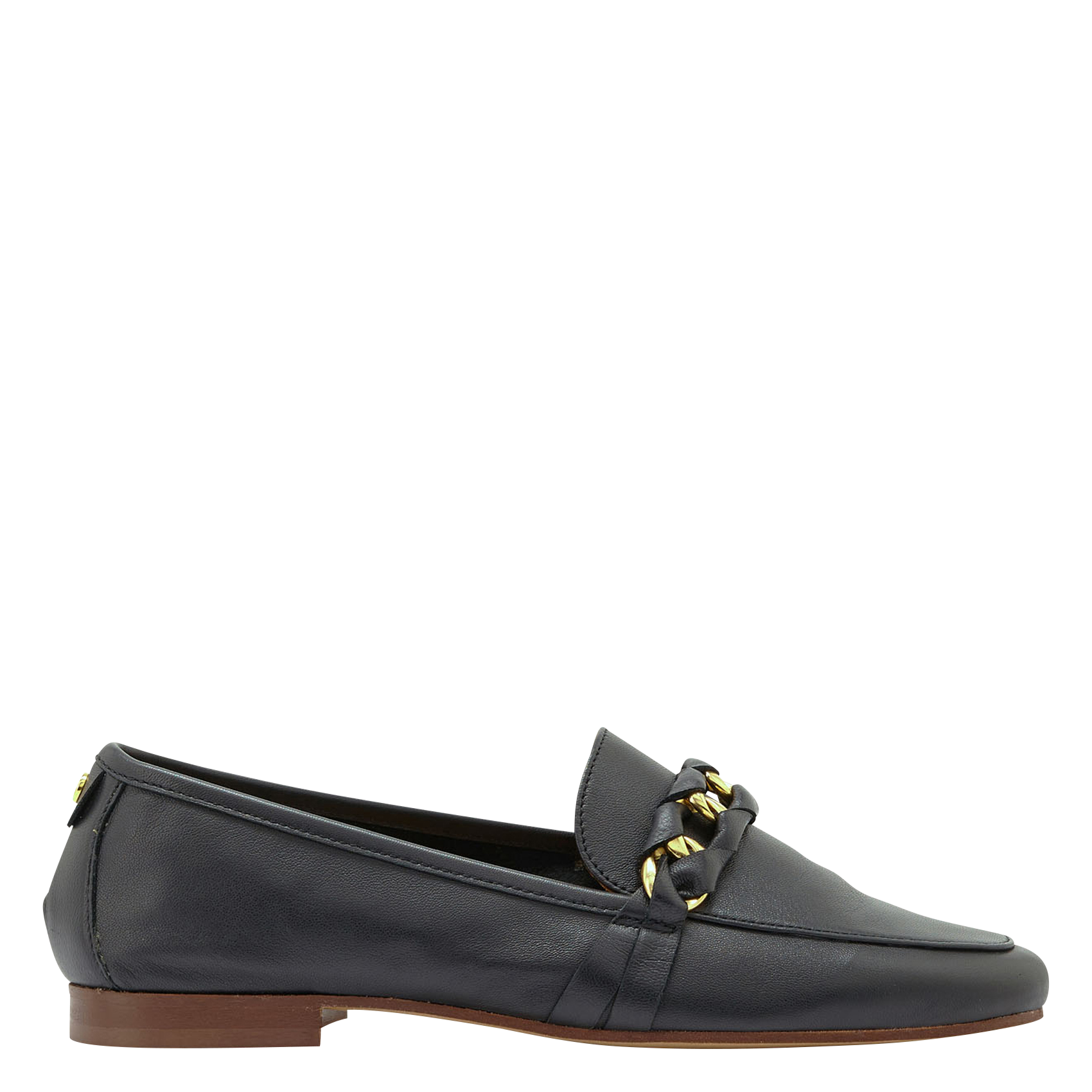 Soft Leather Loafers Noir Cosmoparis Women Place des Tendances