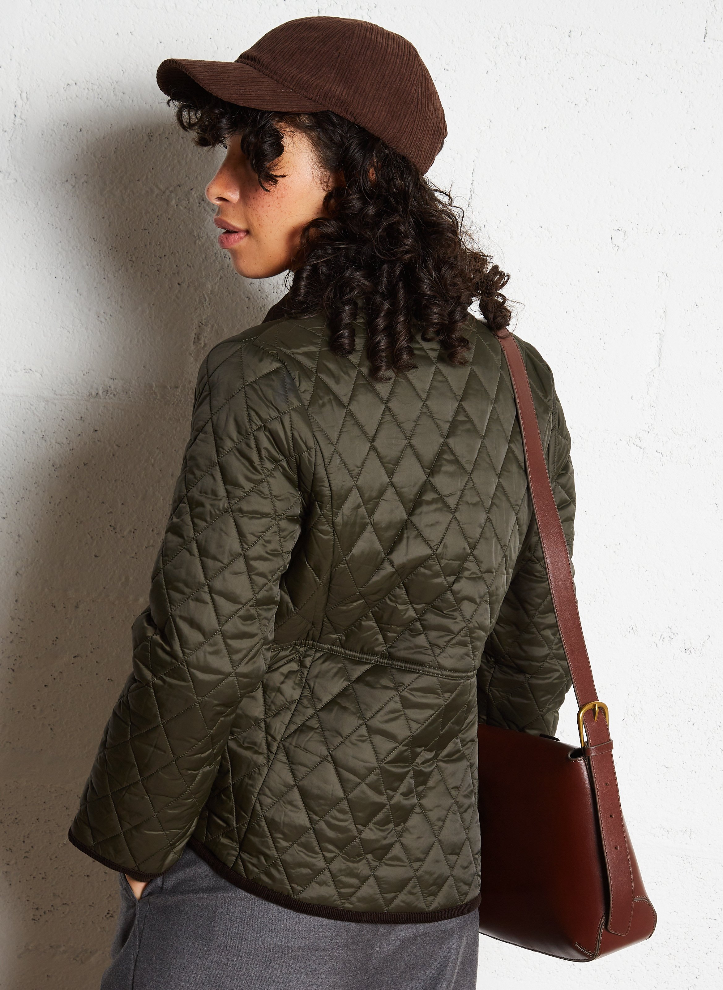 Blouson col classique  BARBOUR Vert