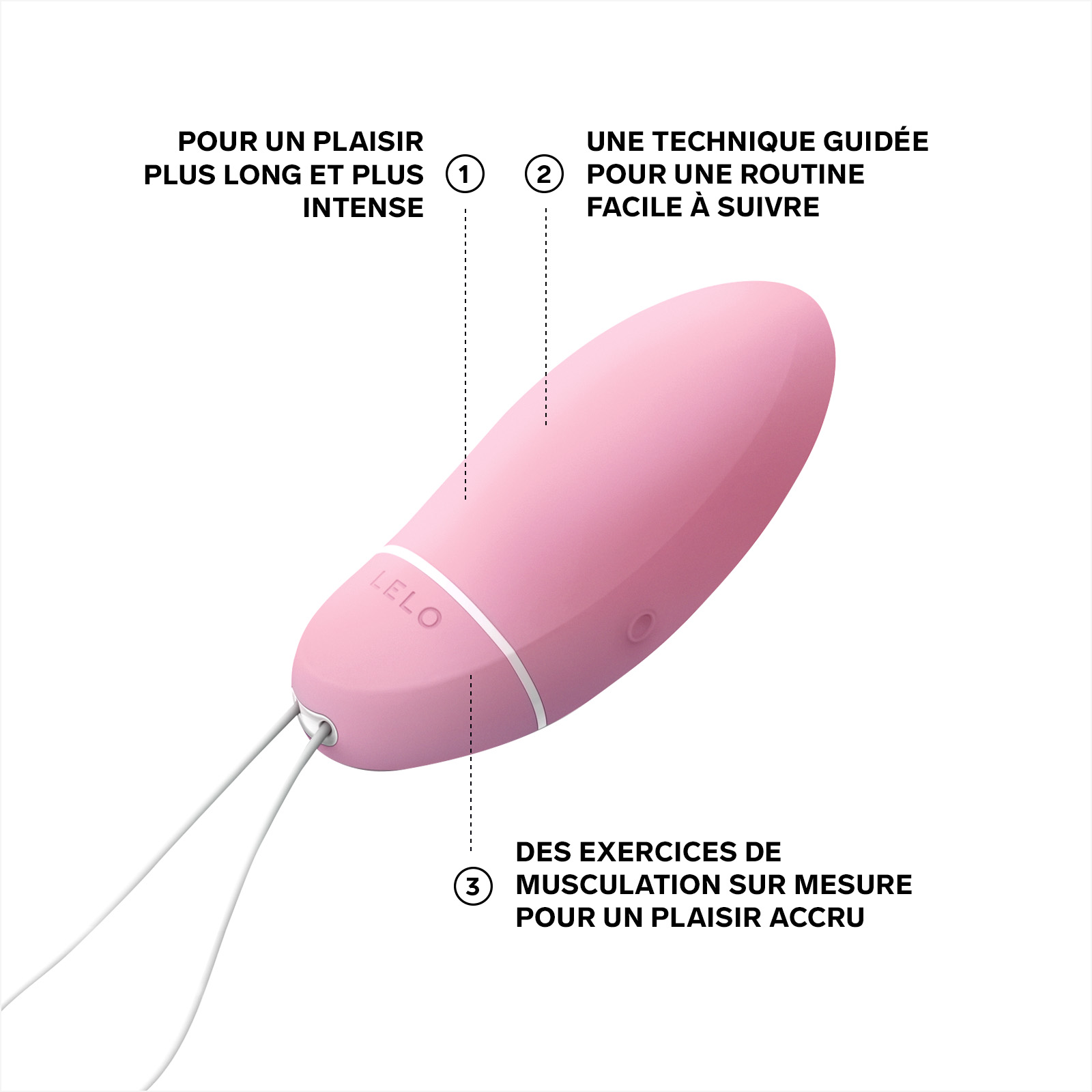 Appareil pour périnée féminin LELO Rose