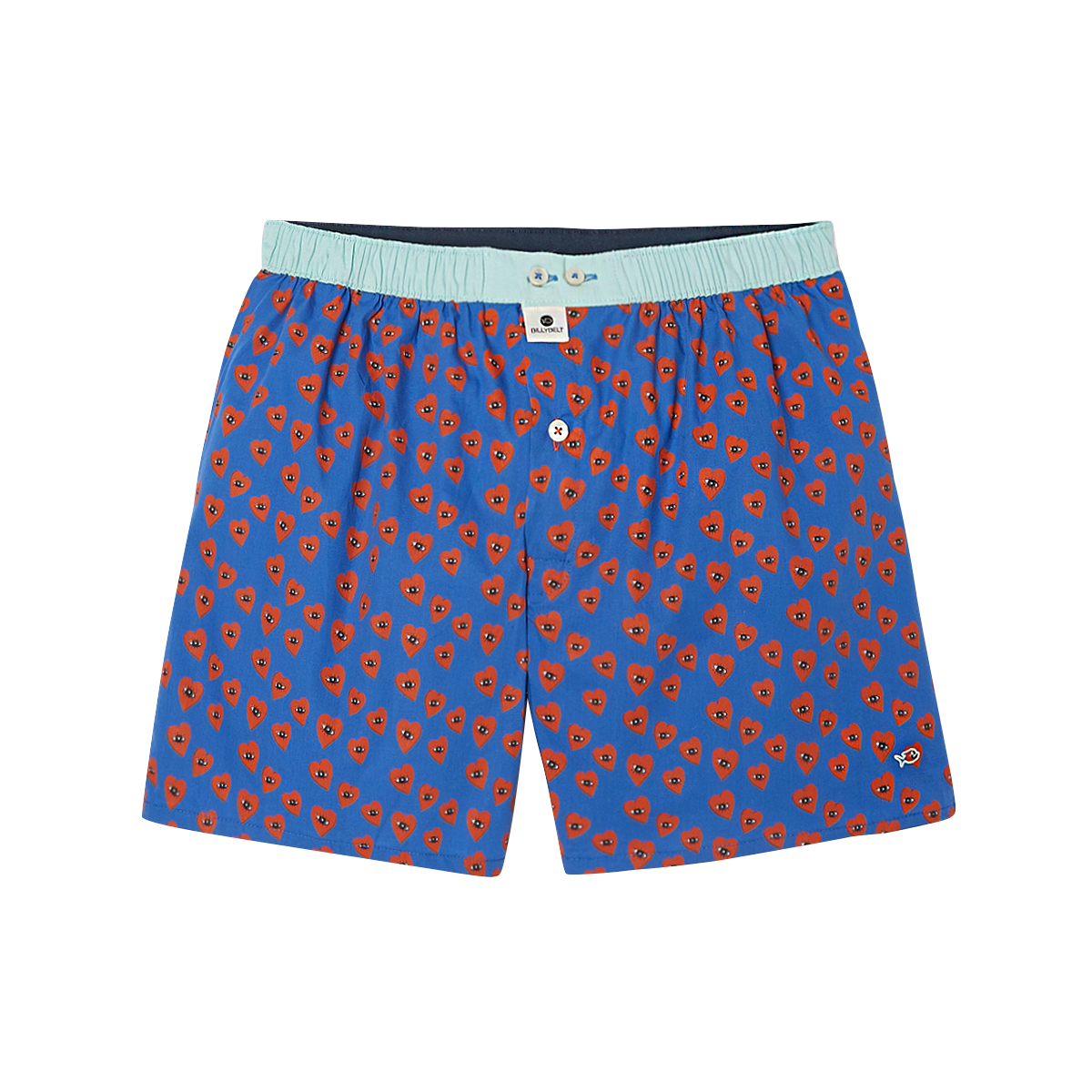 Organic cotton boxer shorts BlueBILLYBELT