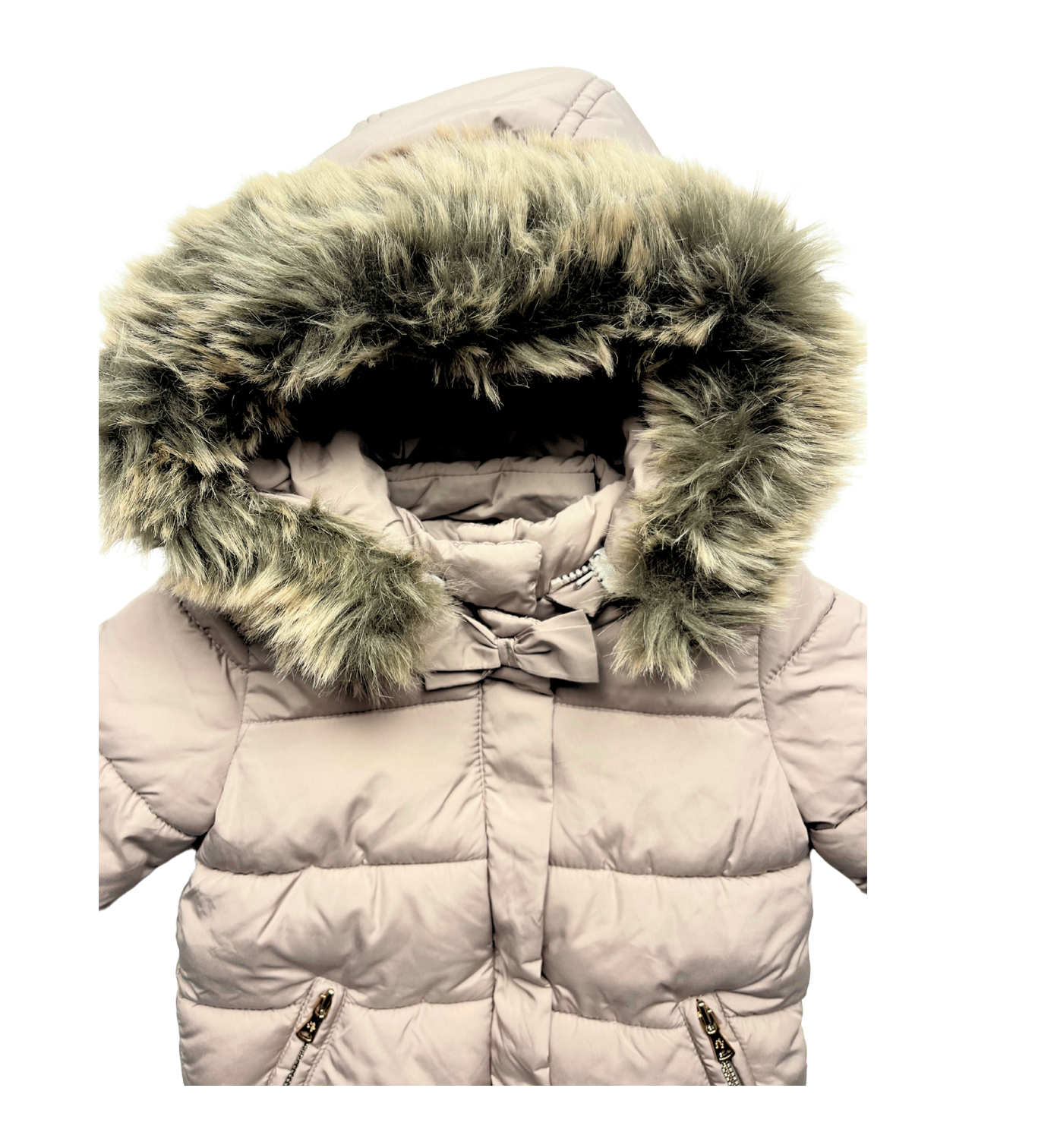 Pink baby puffer jacket - 6 months TARTINE ET CHOCOLAT - seconde-main Pink