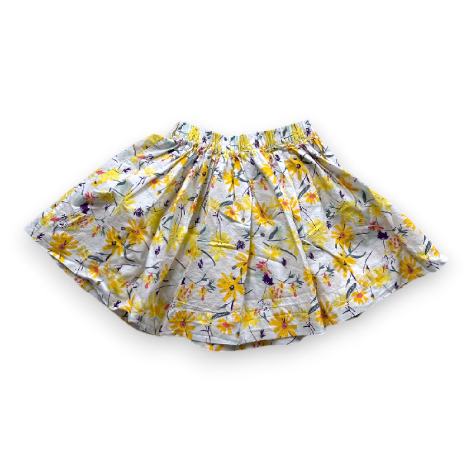Yellow children's skirt - 6 years PETIT BATEAU - Seconde Main Yellow