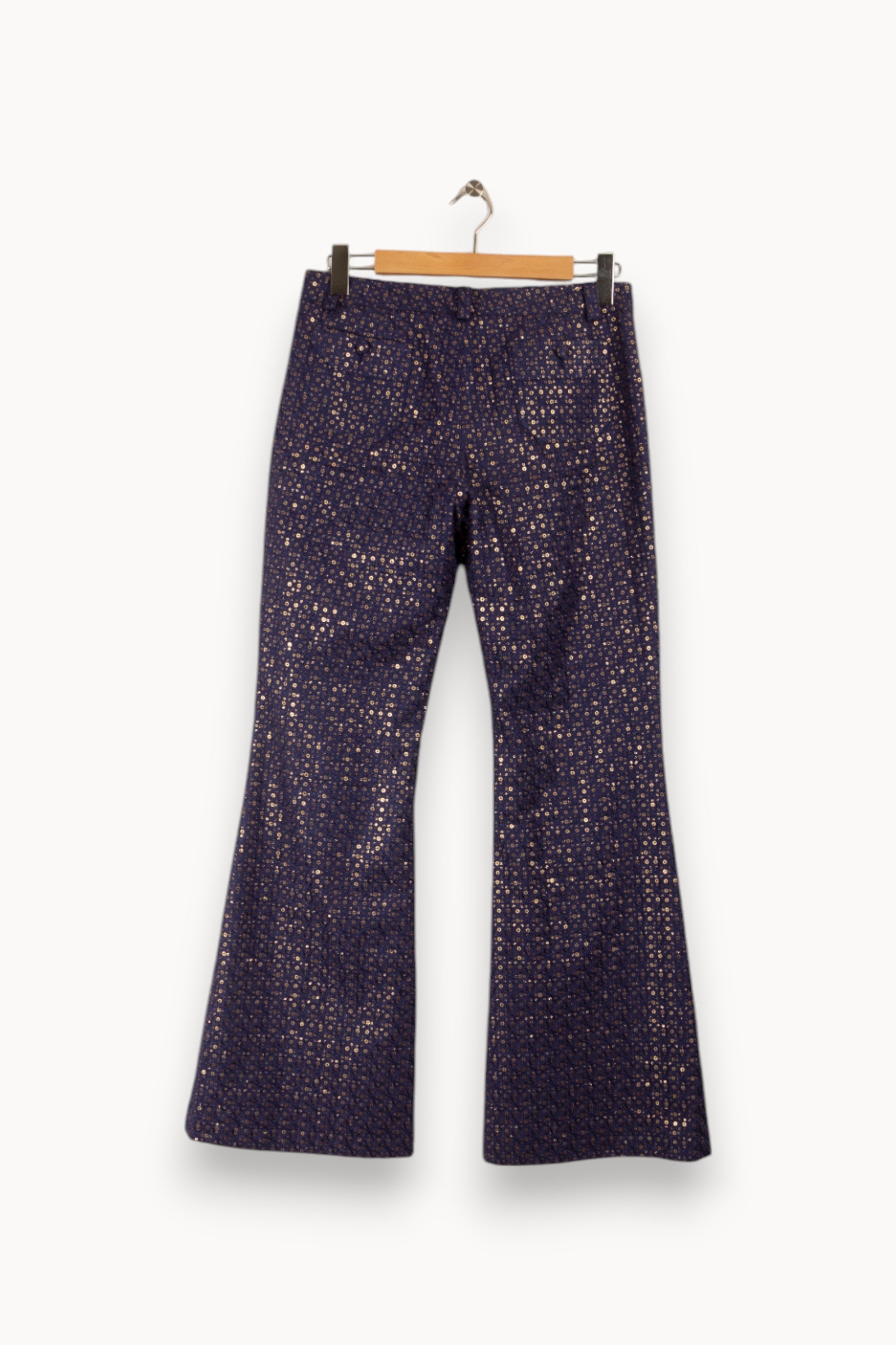 Pantalon INES DE LA FRESSANGE - Seconde main Bleu
