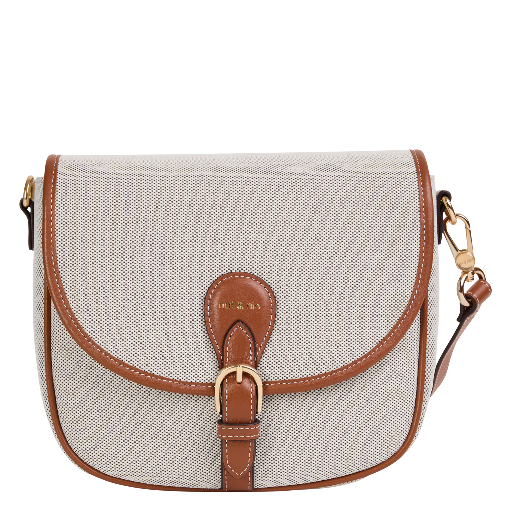 Sac besace  NAT & NIN Marron