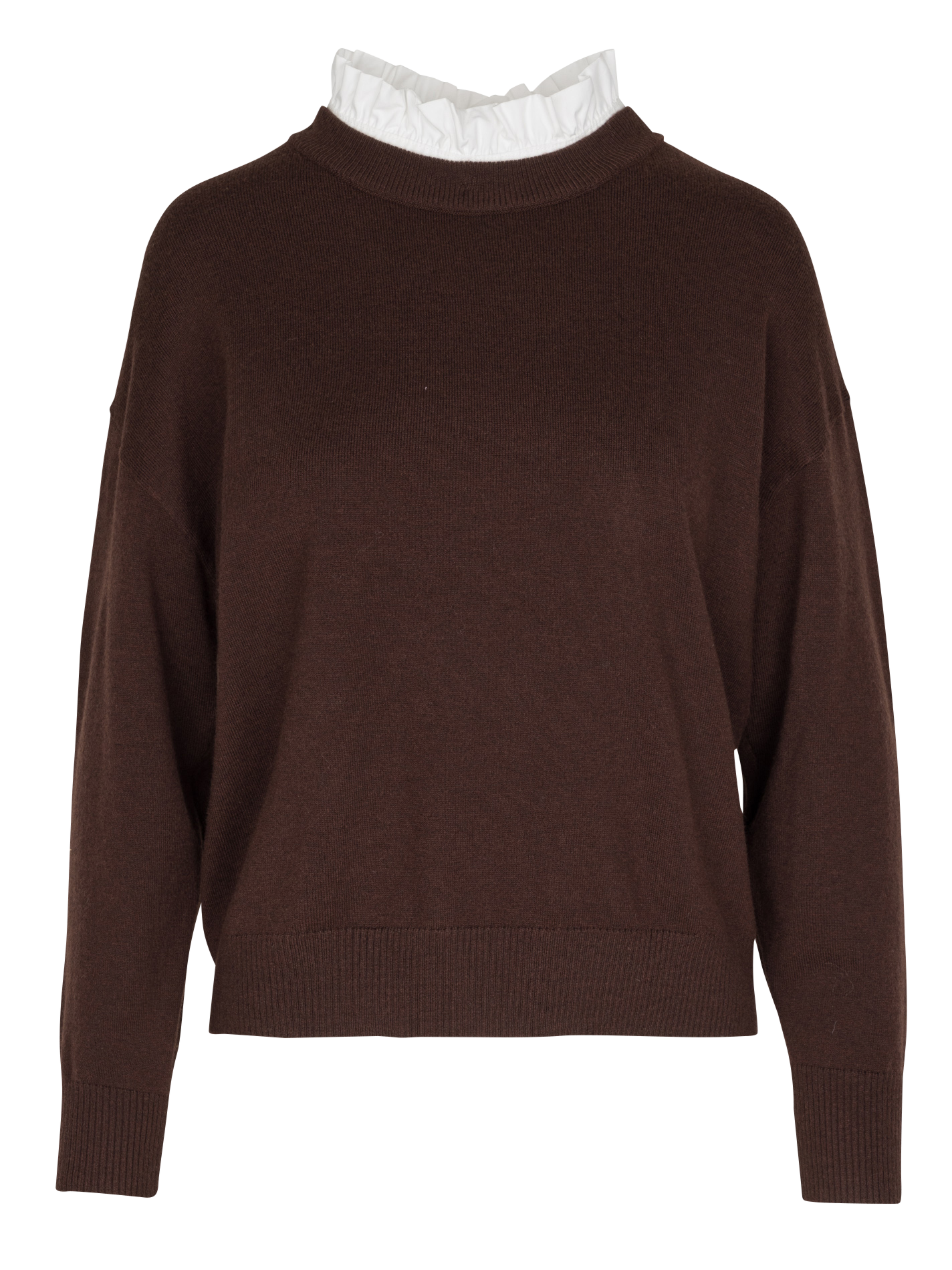 Pull col victorien amovible SUNCOO Prune