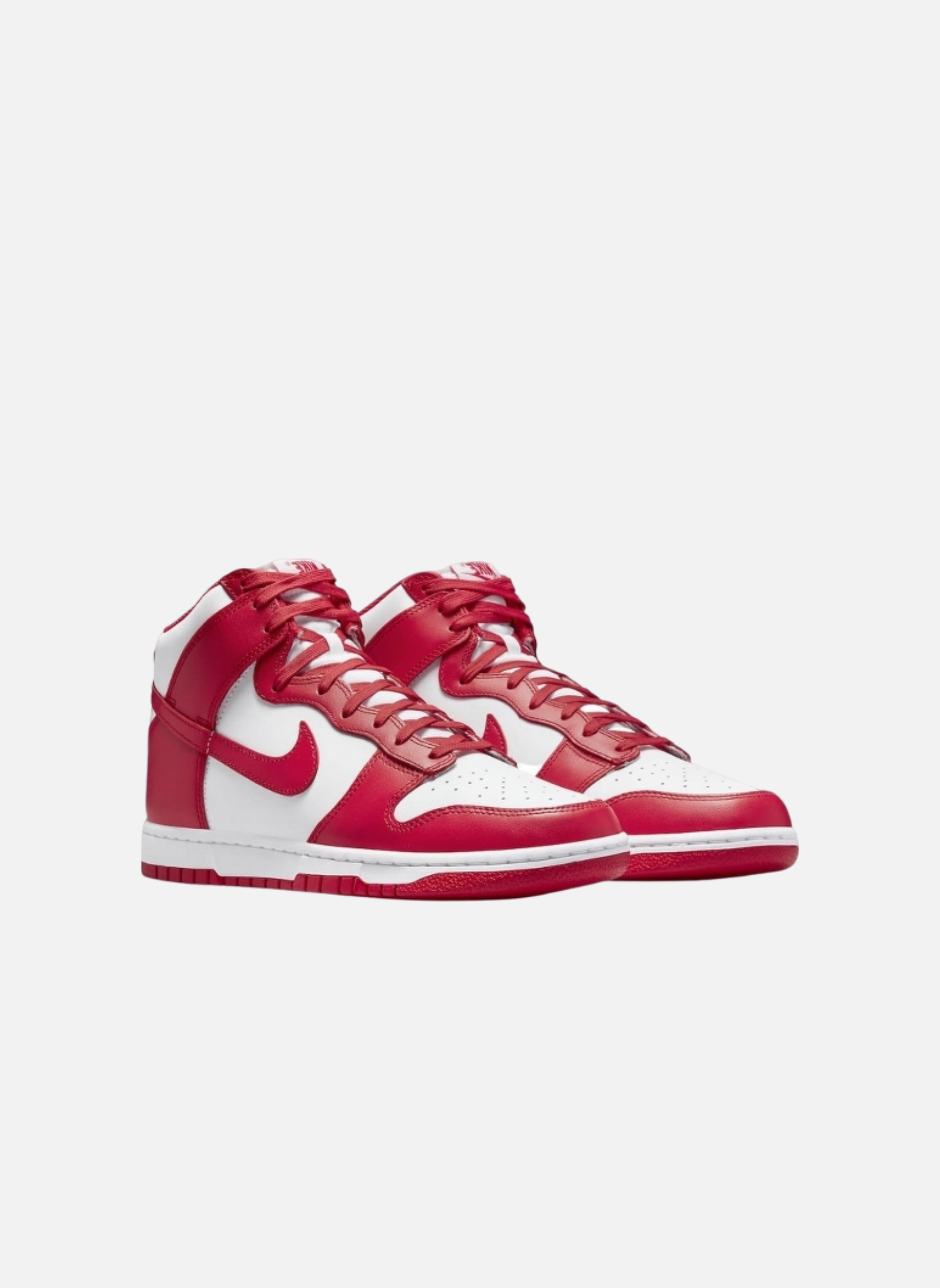 Baskets dunk high university red NIKE White