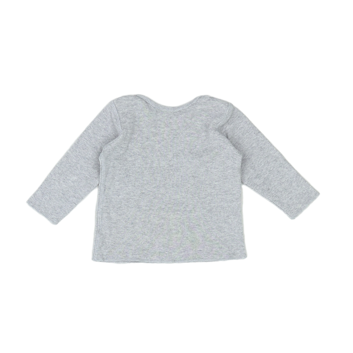 Grey Baby T-shirt - 6 months BONPOINT - Seconde Main Grey