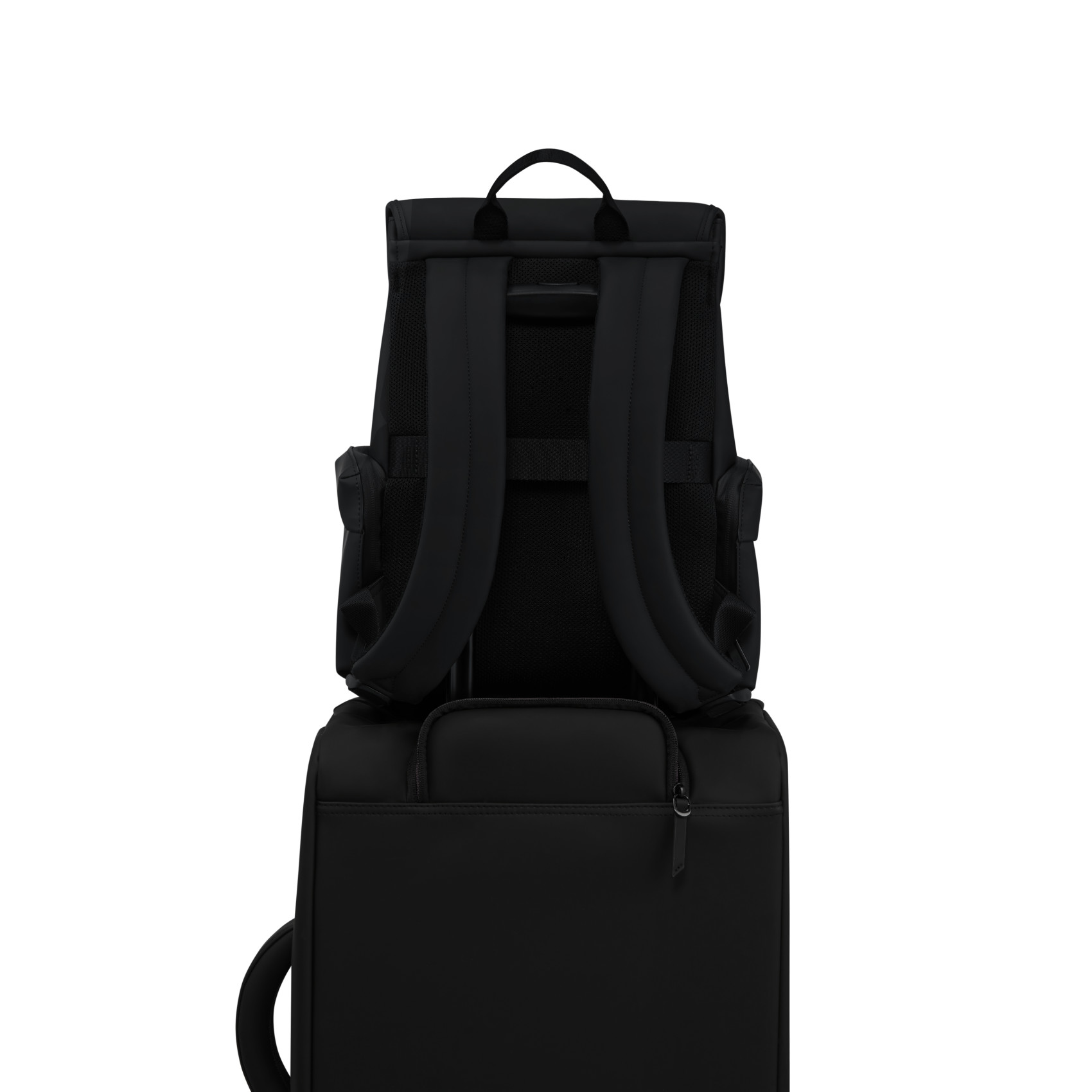 Lost in Berlin small size mini cargo backpack LIPAULT Black