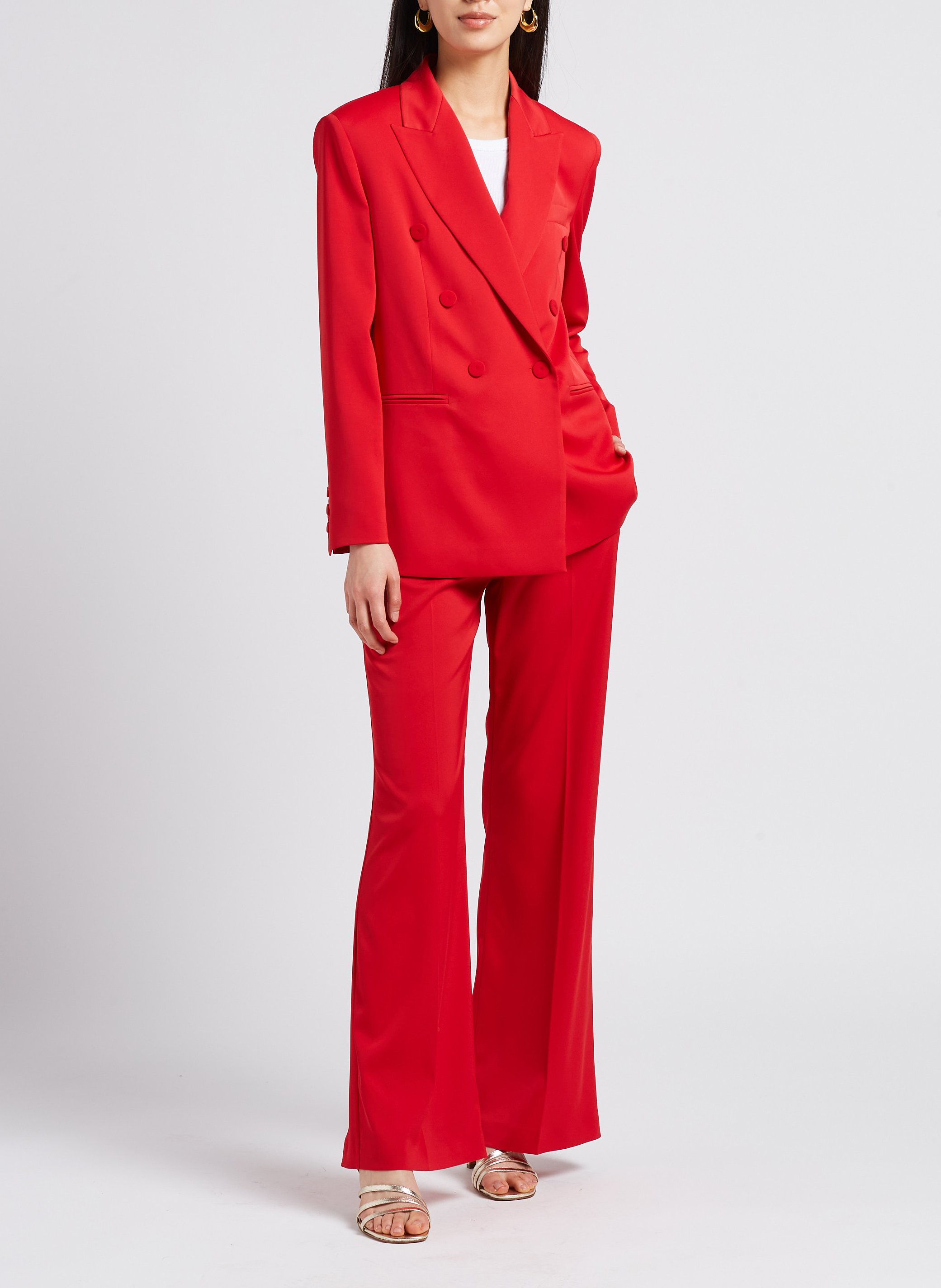 Jacket with tailored collar PINKO Red