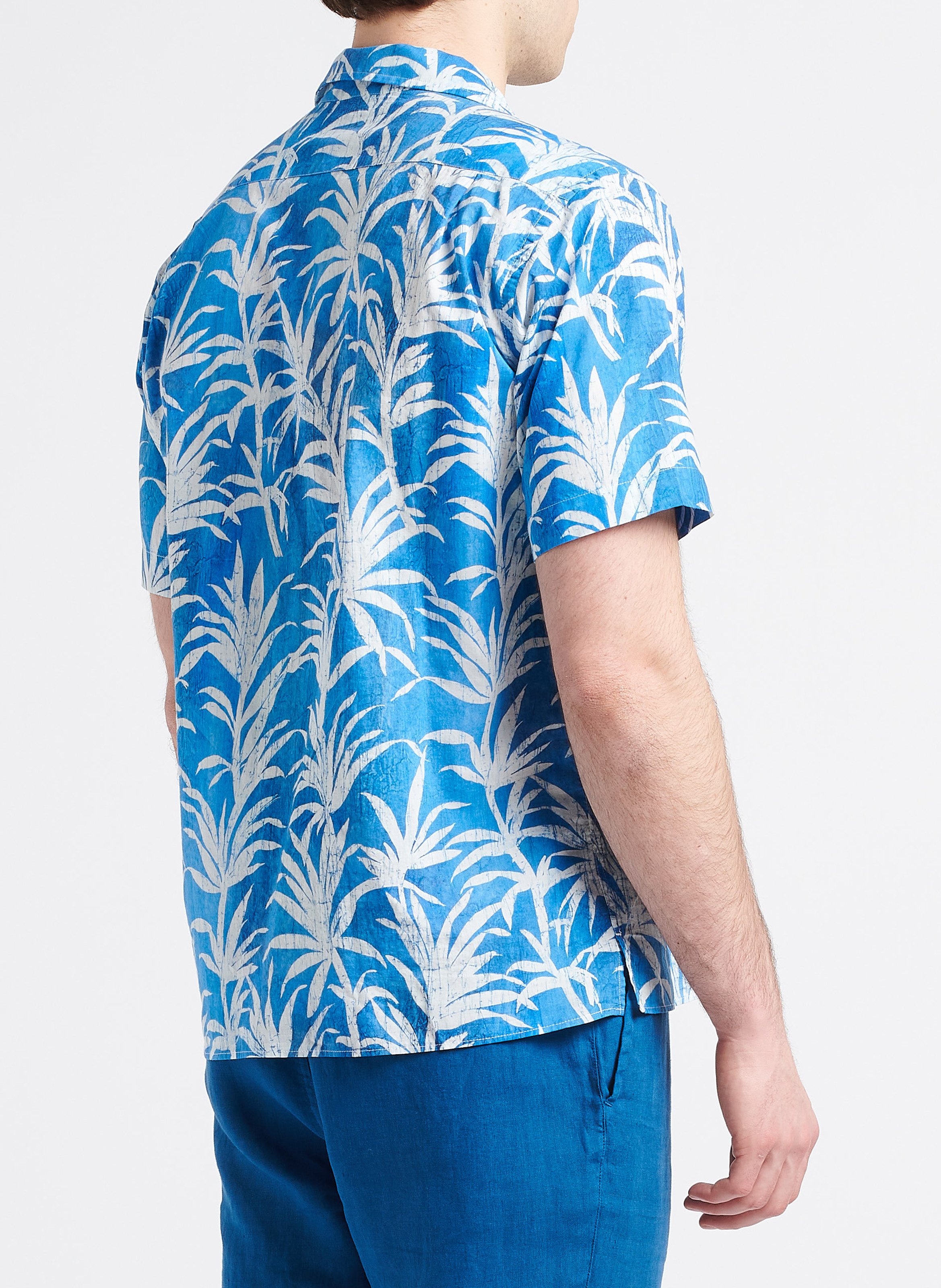 Weites Baumwollhemd mit klassischem Kragen HARTFORD Mehrfarbig