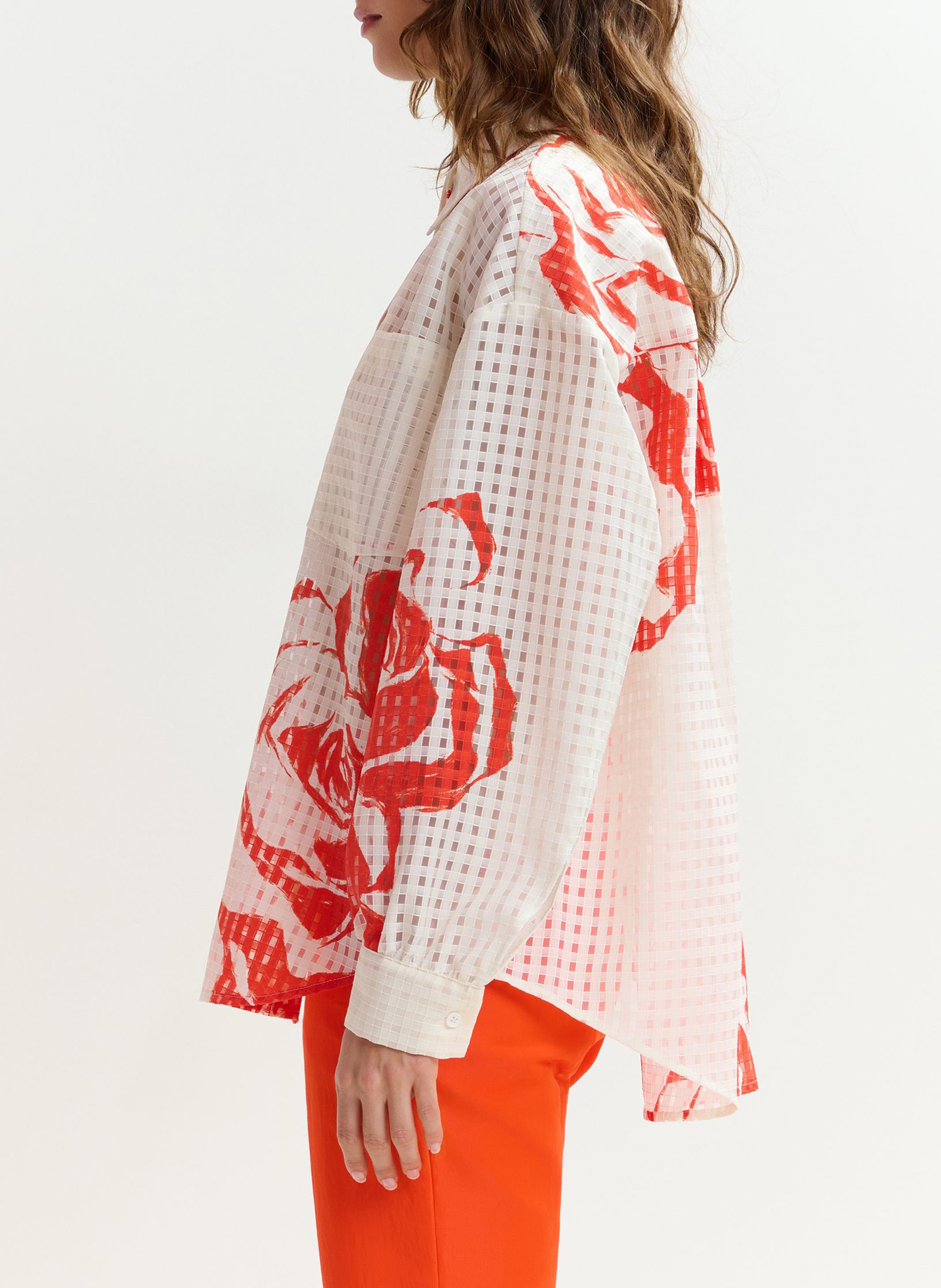 Chemise col classique imprimée ESSENTIEL ANTWERP White