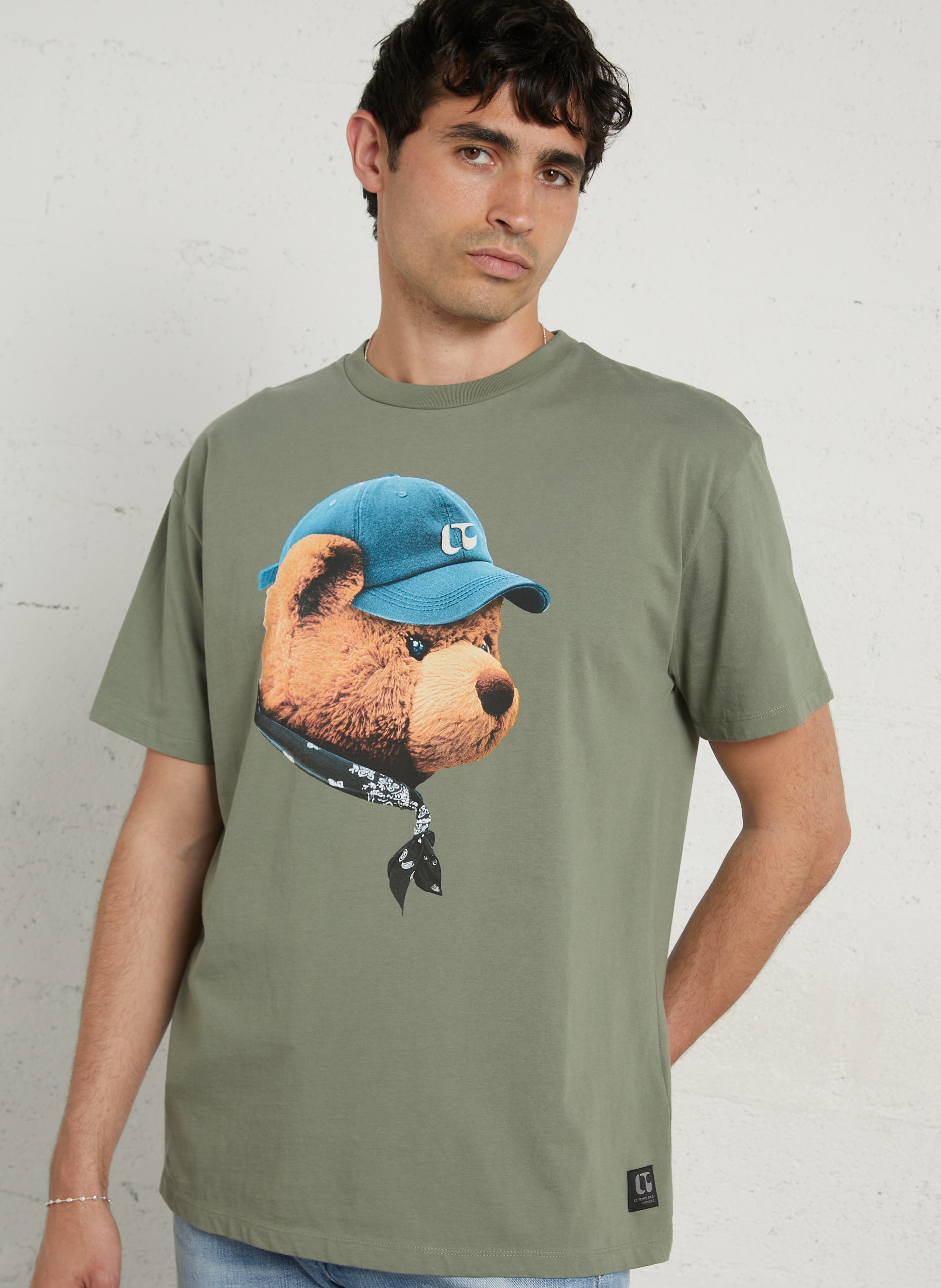 Vest met print  LE TEMPS DES CERISES Wit