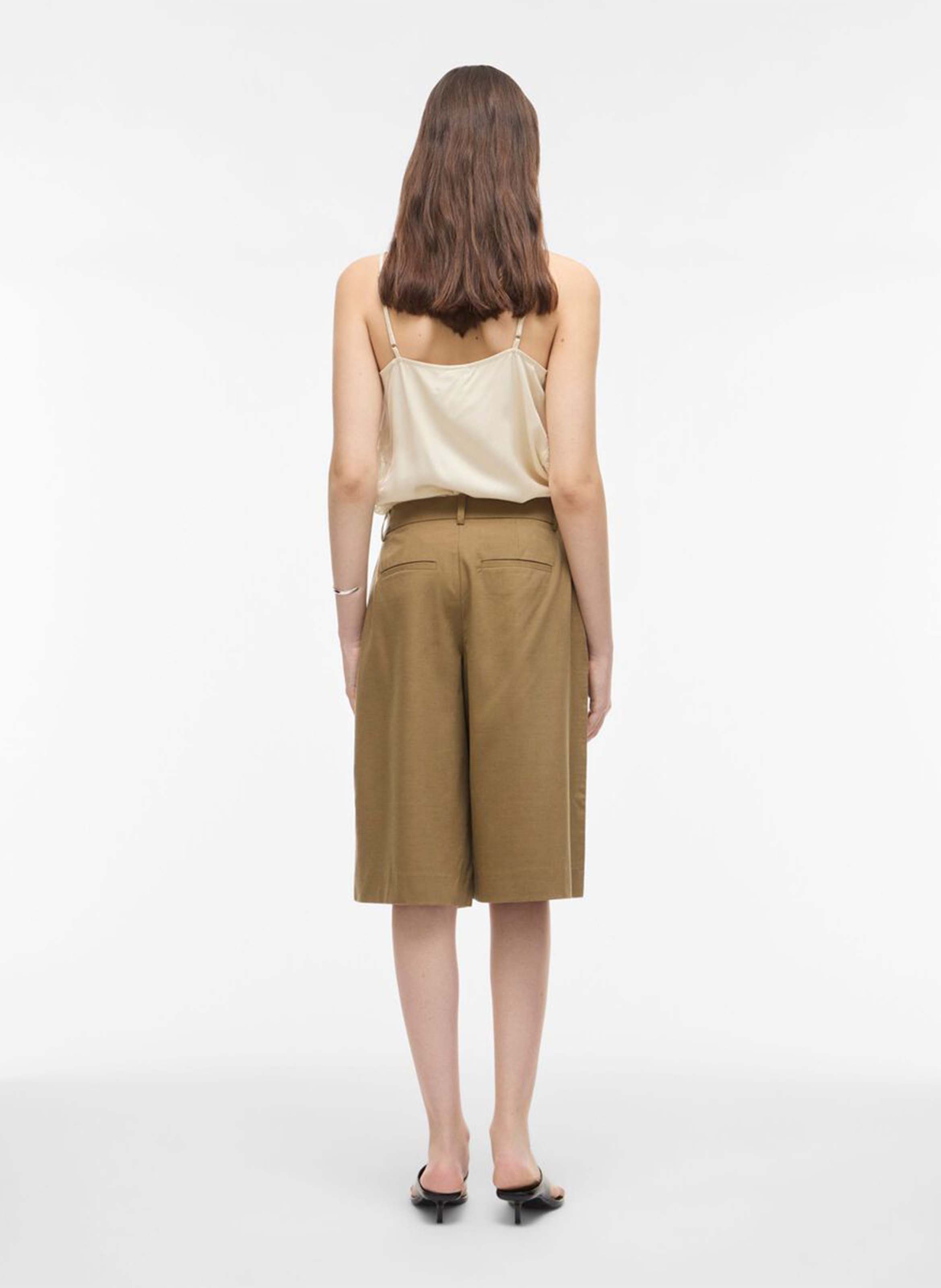 Baumwollbermuda ROUGE EDIT Braun